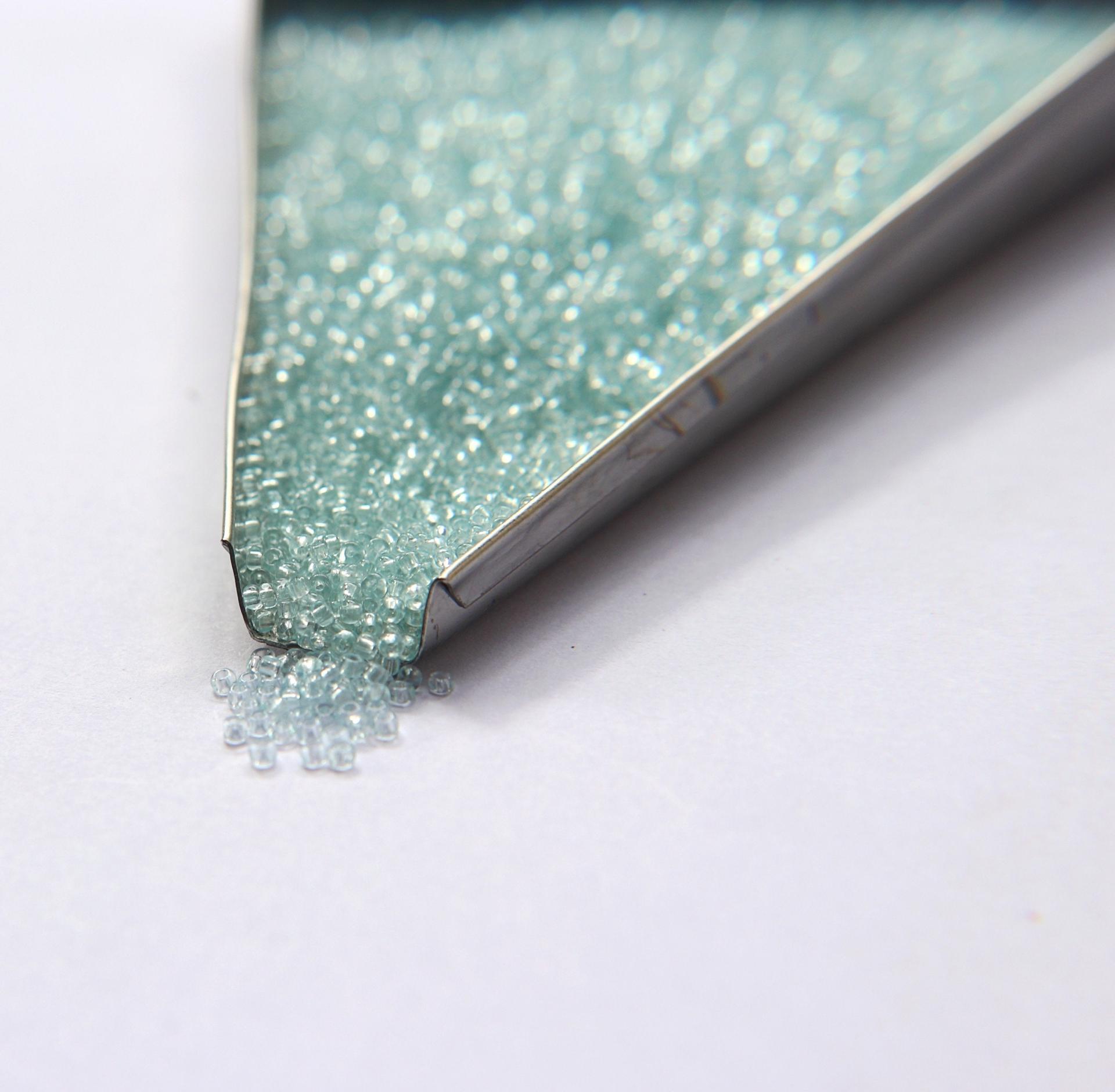11/0 Charlotte Cut Beads Light Azore Transparent (Dyed) 10/20/50/250/500 Premium Seed beads, jewelry making