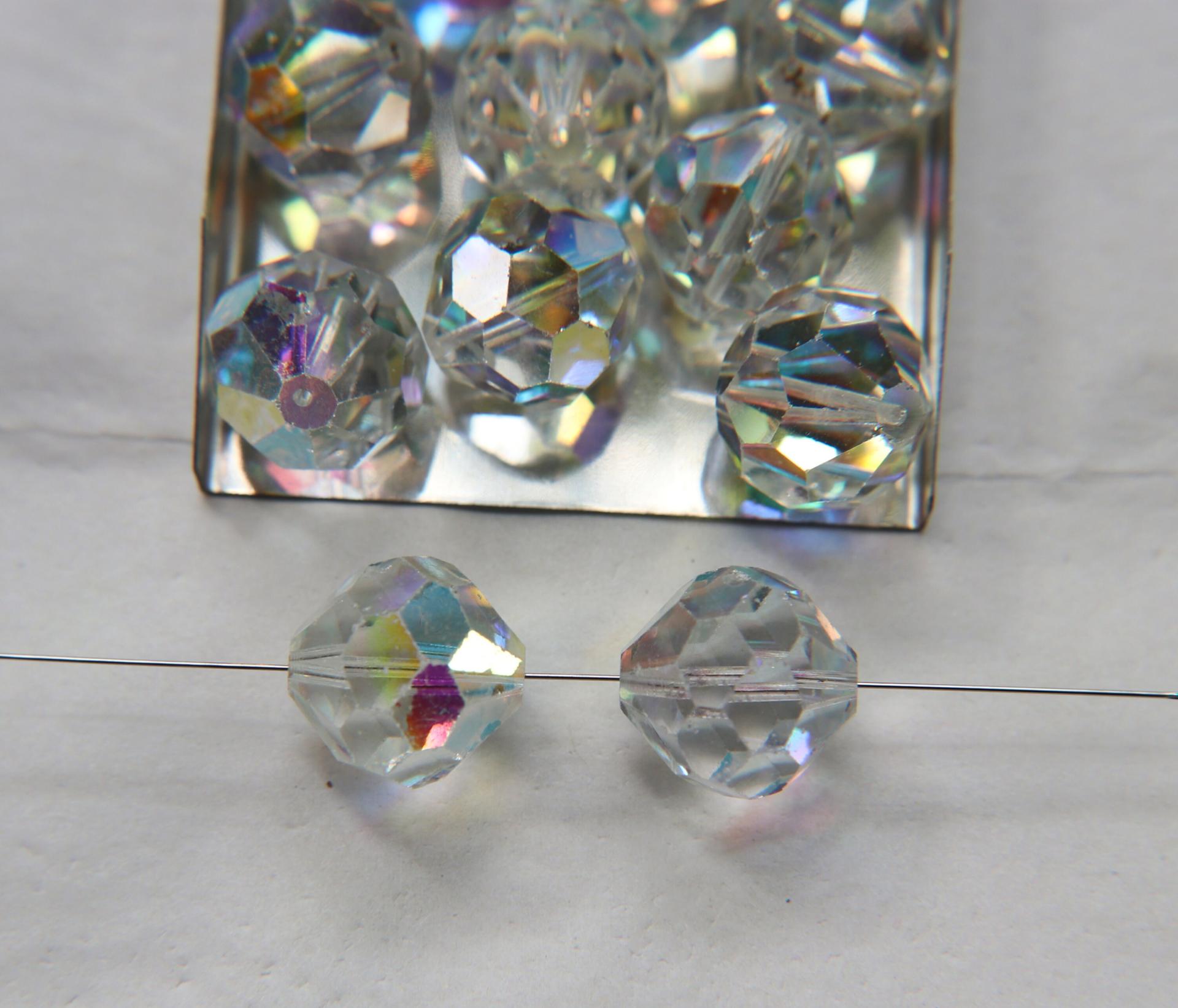 16 MM Swarovski Vintage Crystal Aurore Boreale Vintage faceted article 5309 2/6/12/436/72/144 Pieces Premium materials