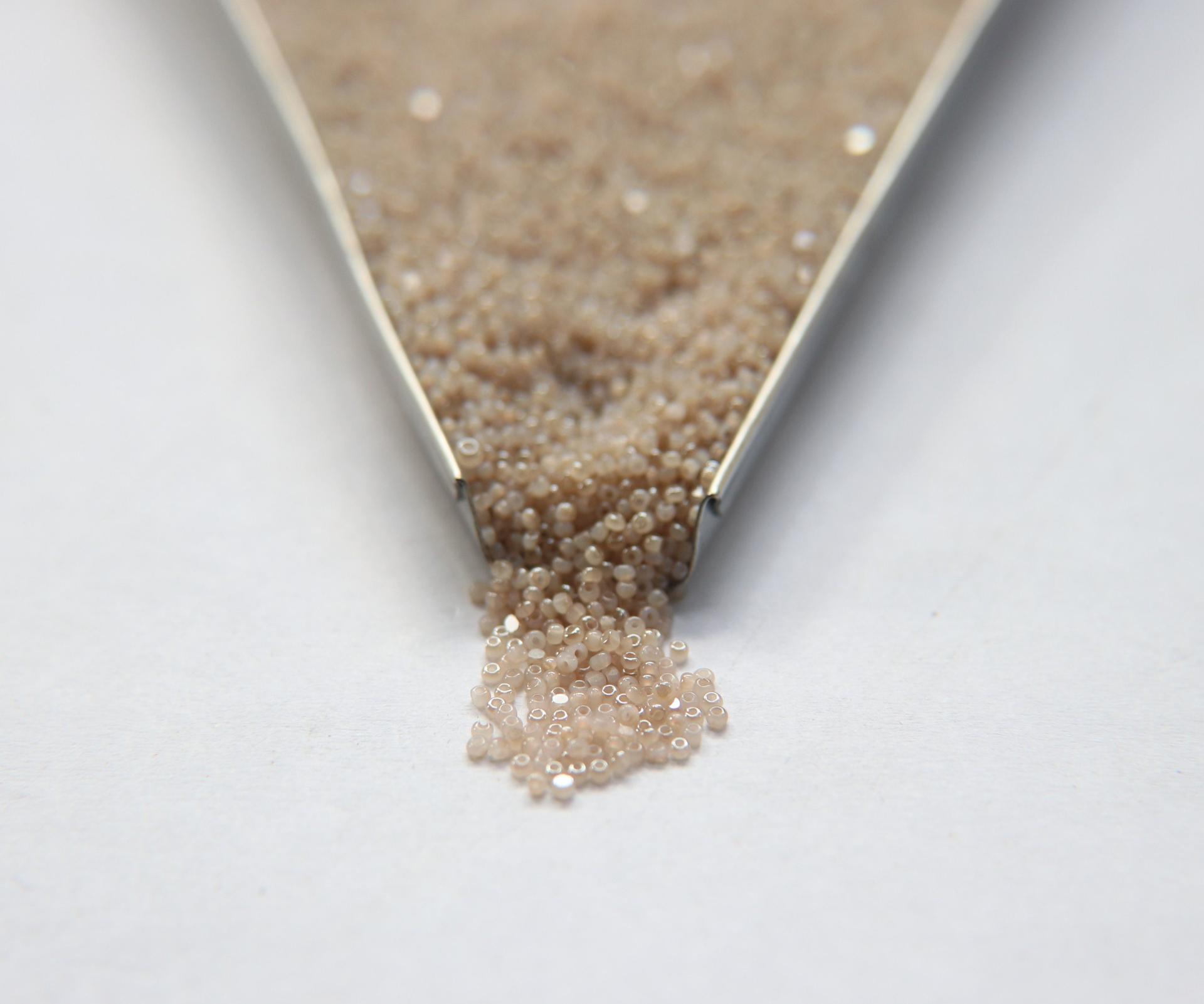 13/0 Charlotte Cut Beads Honey Opal 5/10/20/50/250/500 Grams embroidery materials, jewelry making, Native vintage beads