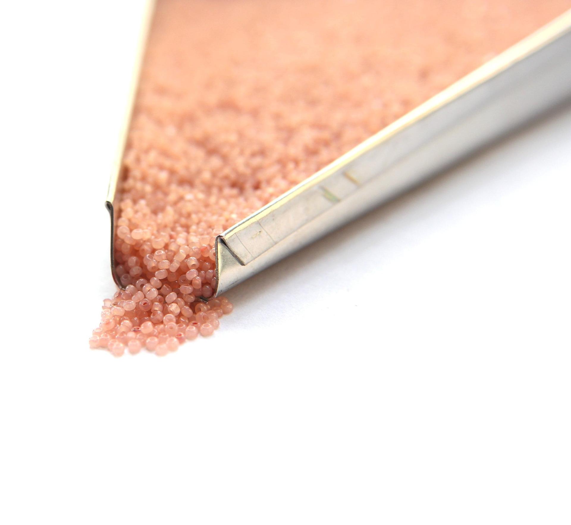13/0 Charlotte Cut Beads Mauve Opal 5/10/20/50/250/500 Grams PREMIUM SEED BEADS, Native Supply