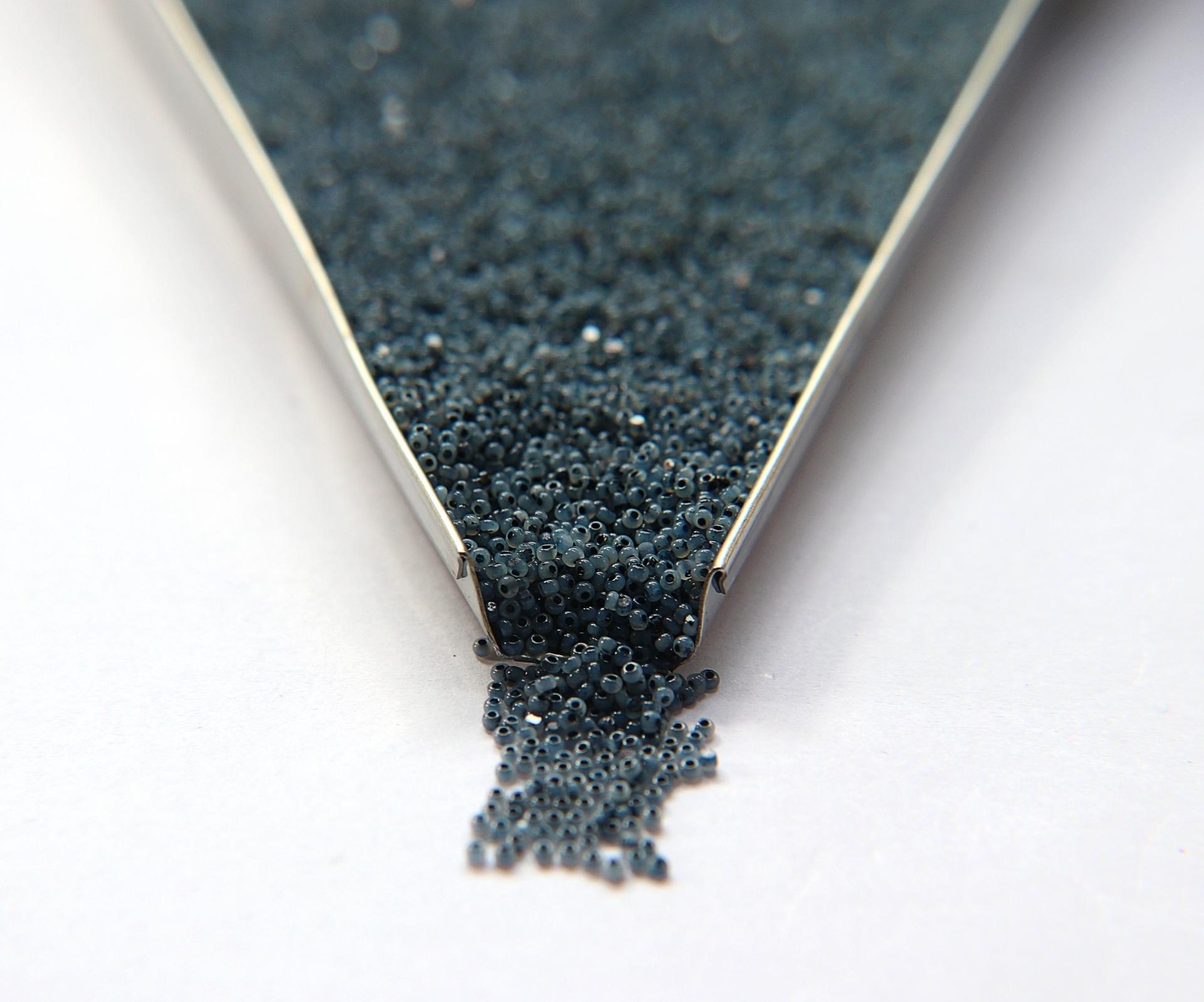13/0 Charlotte Cut Beads Blueberry Opal 5/10/20/50/250/500 Grams PREMIUM SEED BEADS, Native Supply