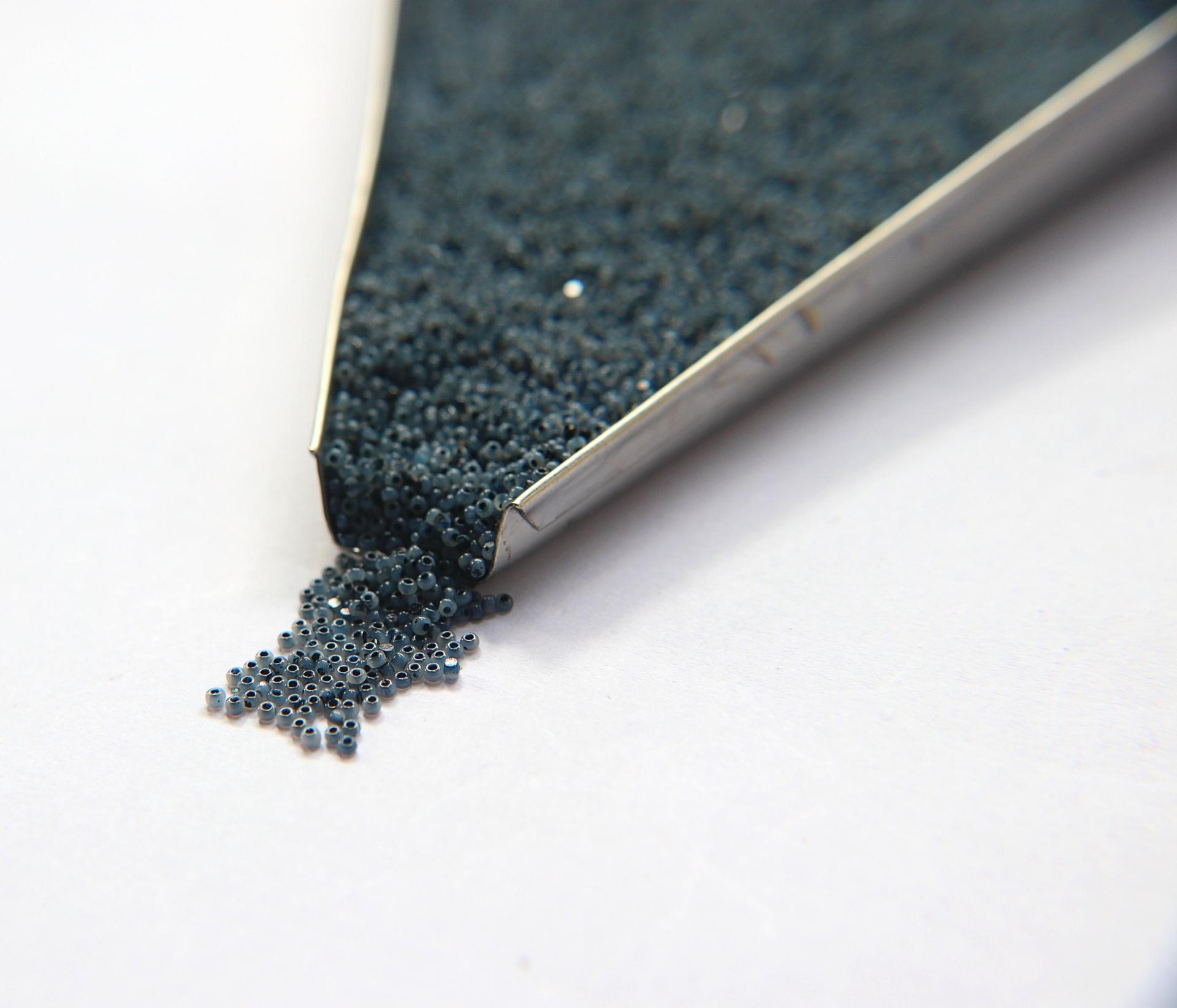 13/0 Charlotte Cut Beads Blueberry Opal 5/10/20/50/250/500 Grams PREMIUM SEED BEADS, Native Supply