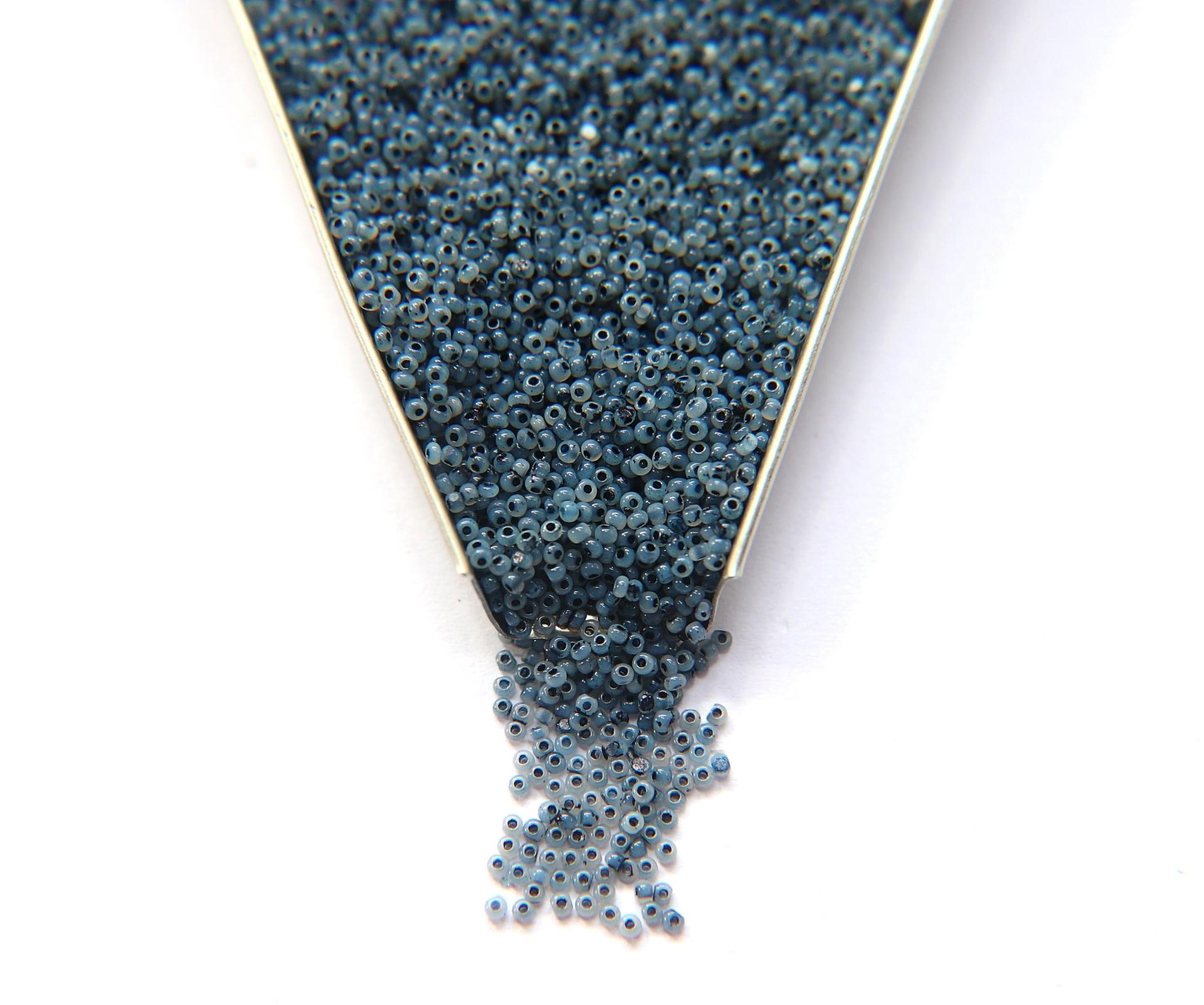 13/0 Charlotte Cut Beads Blueberry Opal 5/10/20/50/250/500 Grams PREMIUM SEED BEADS, Native Supply