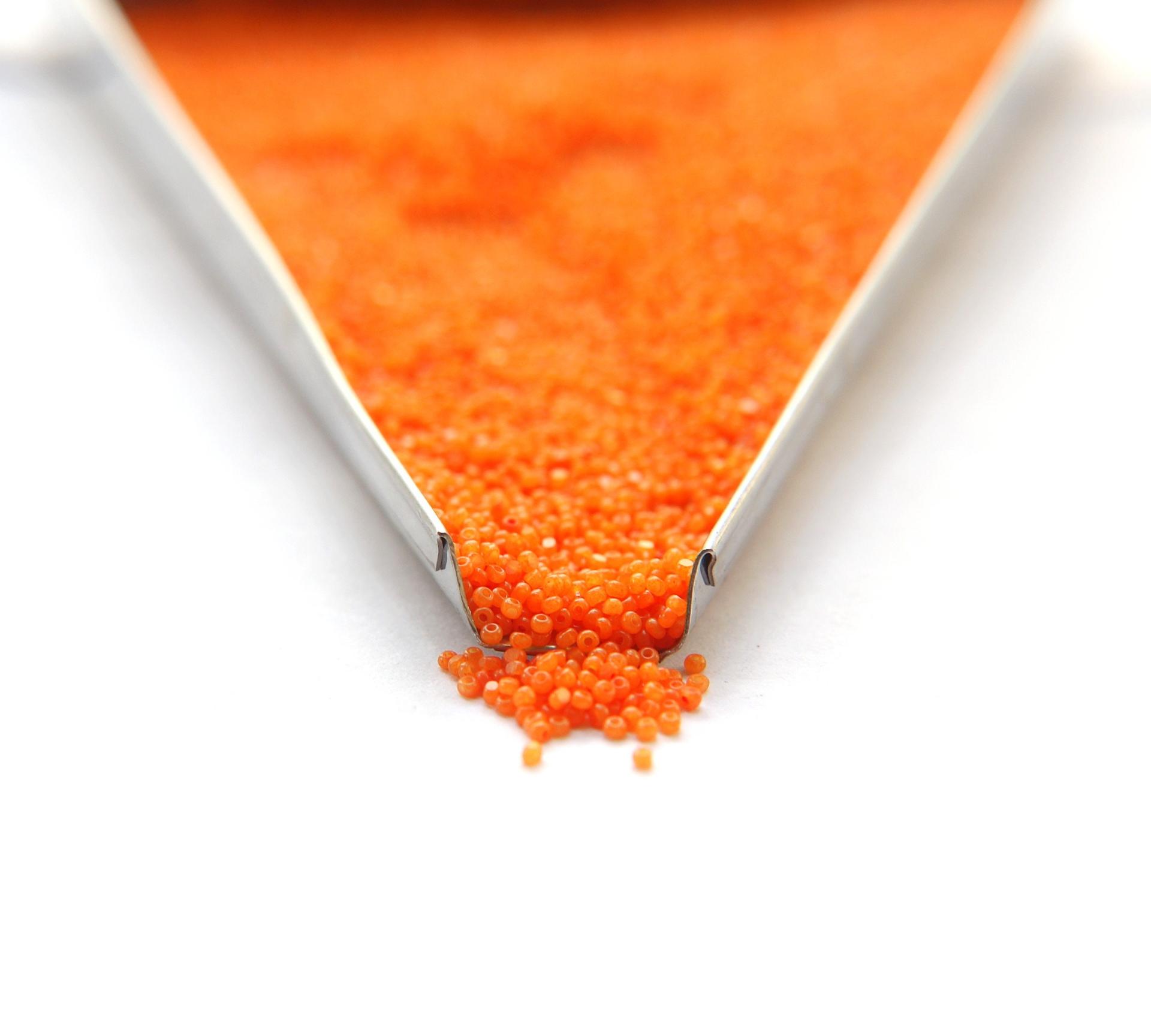13/0 Charlotte Cut Beads Sun Opal 5/10/20/50/250/500 Grams PREMIUM SEED BEADS, Native Supply