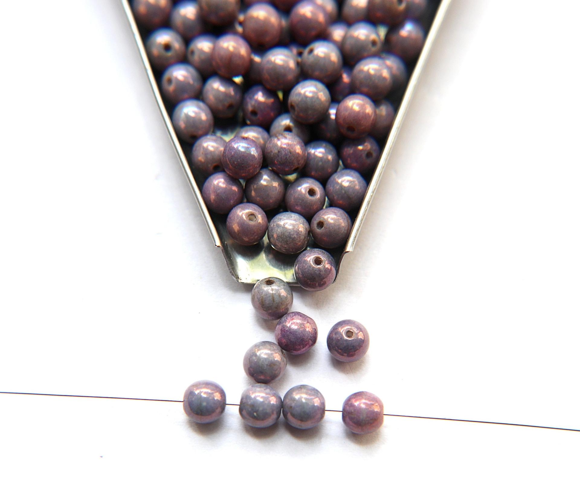 Swarovski® Vintage iridescent Pearls 6mm Round 20/50/250/500 Pieces Jewelry making beads
