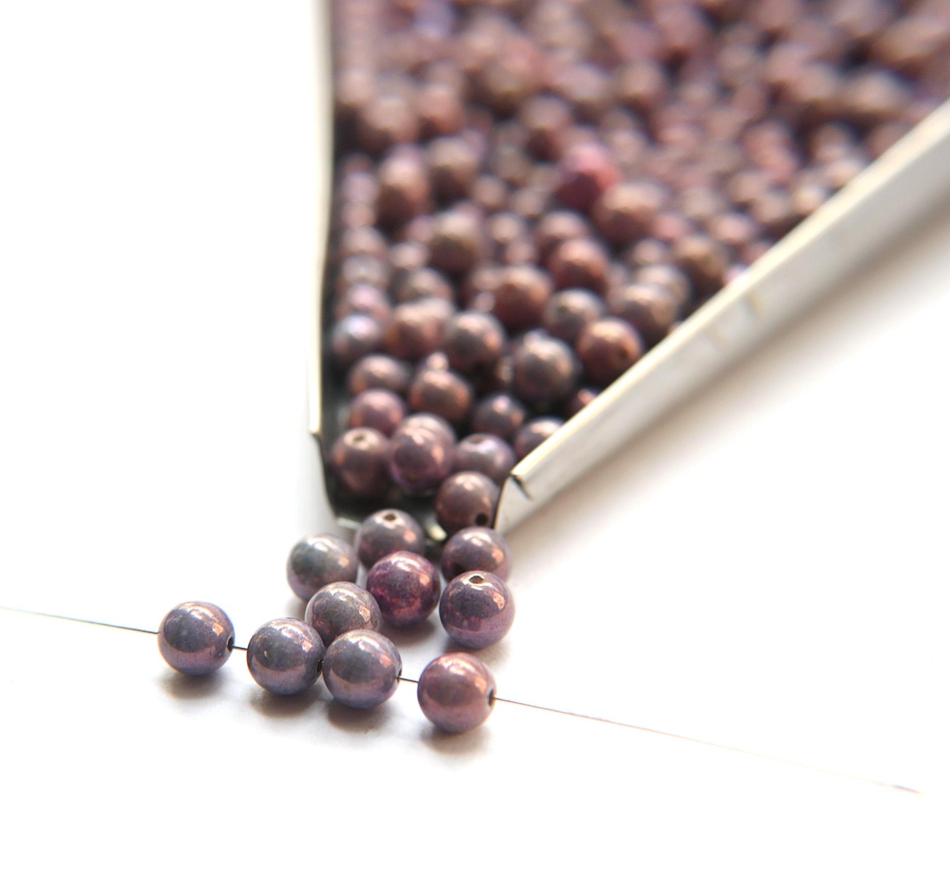 Swarovski® Vintage iridescent Pearls 6mm Round 20/50/250/500 Pieces Jewelry making beads