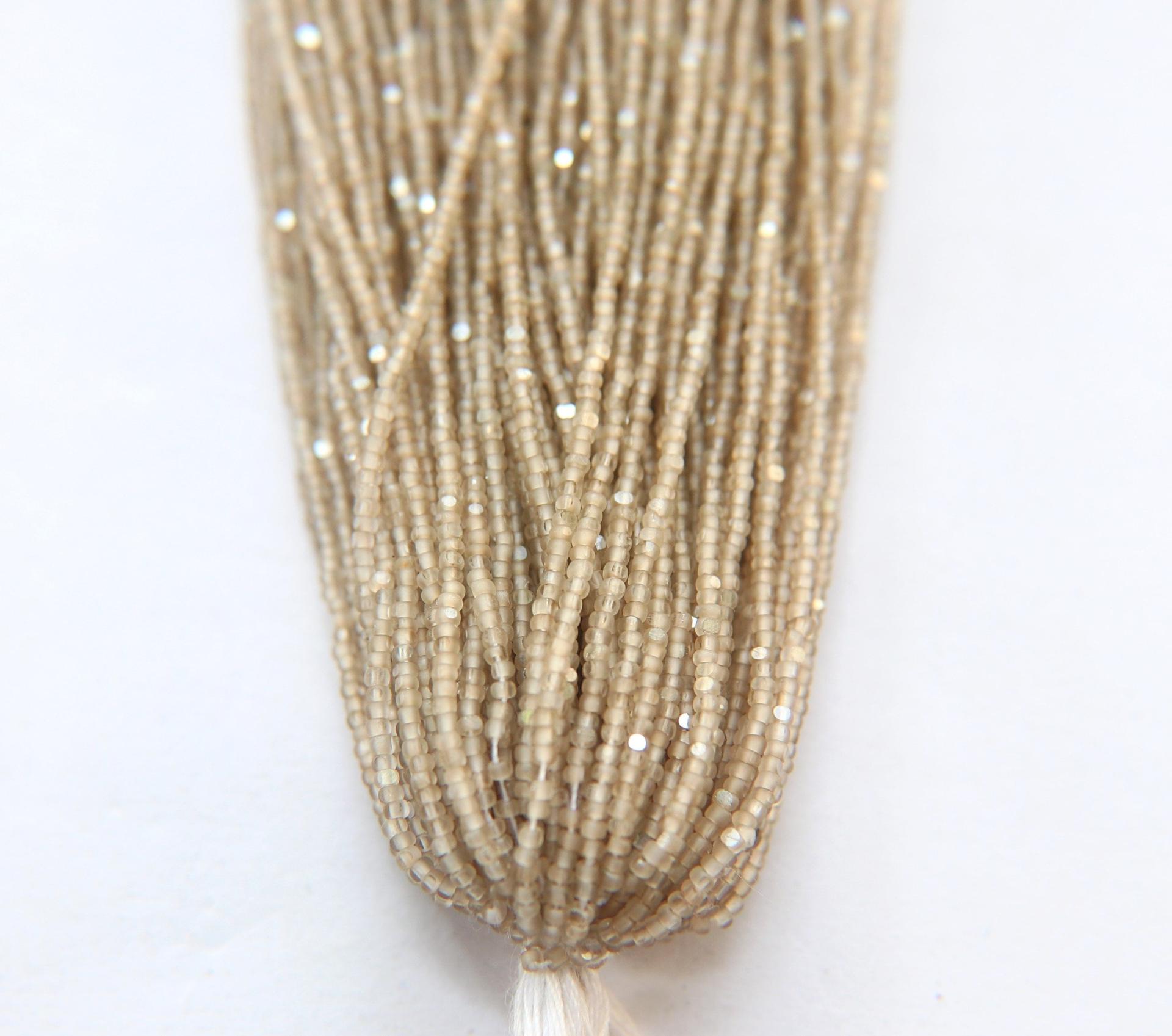 13/0 Hanks Charlotte Cut Beads Patina Crystal Matt Golden Honey 1/5/25/50/100 Hanks 1.6mm glass beads, native jewelry supply, findings