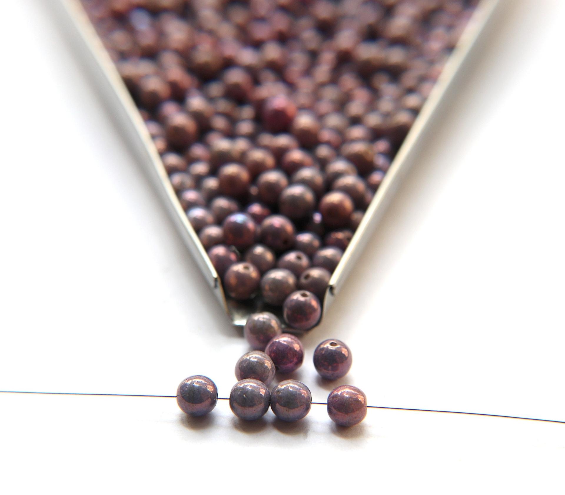 Swarovski® Vintage iridescent Pearls 6mm Round 20/50/250/500 Pieces Jewelry making beads