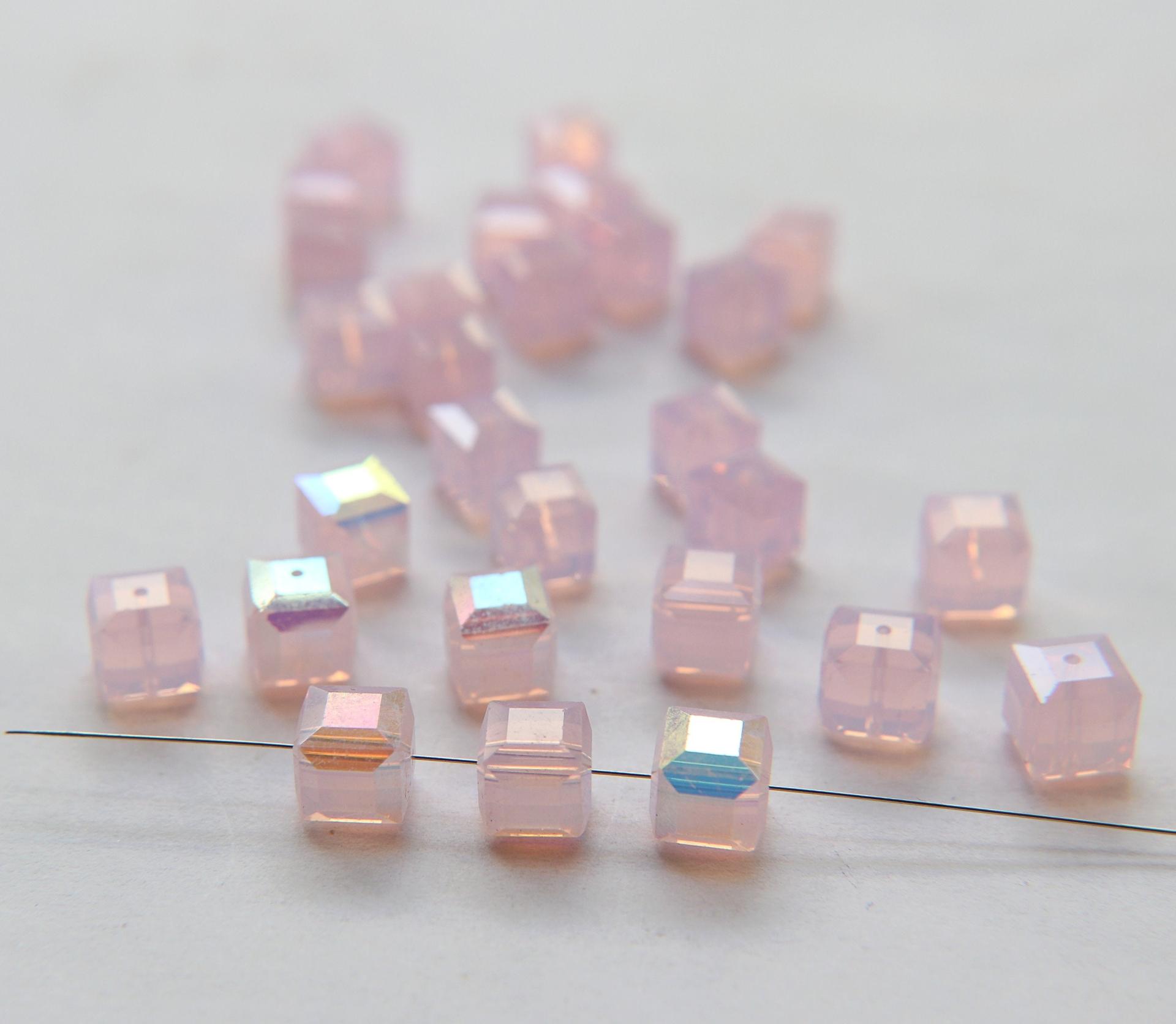 Swarovski 5601 Cube Bead 8mm (34 Colours) 2/6/12/36 Pieces wedding decorations, jewelry supplies, craft supply