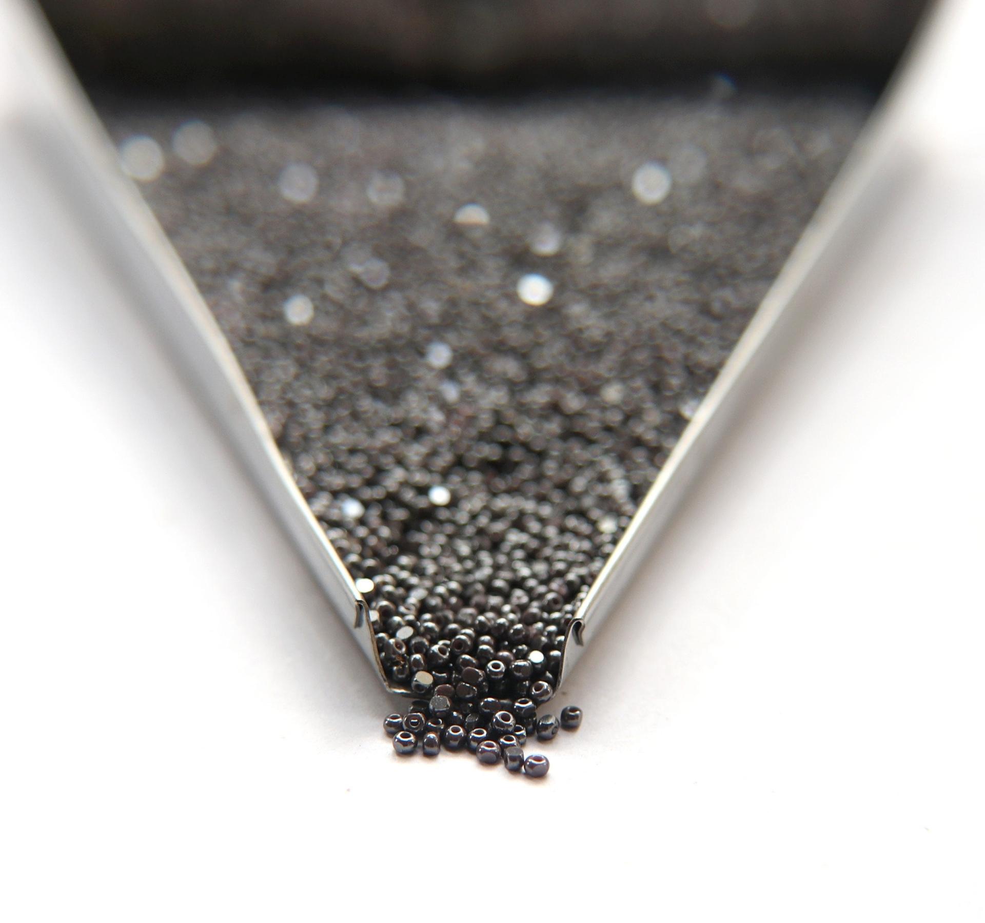 11/0 Charlotte true Cut Beads Ionized Light Amethyst Opaque 10/20/50/250/500 Grams PREMIUM SEED BEADS, jewelry making mix beads, metallic