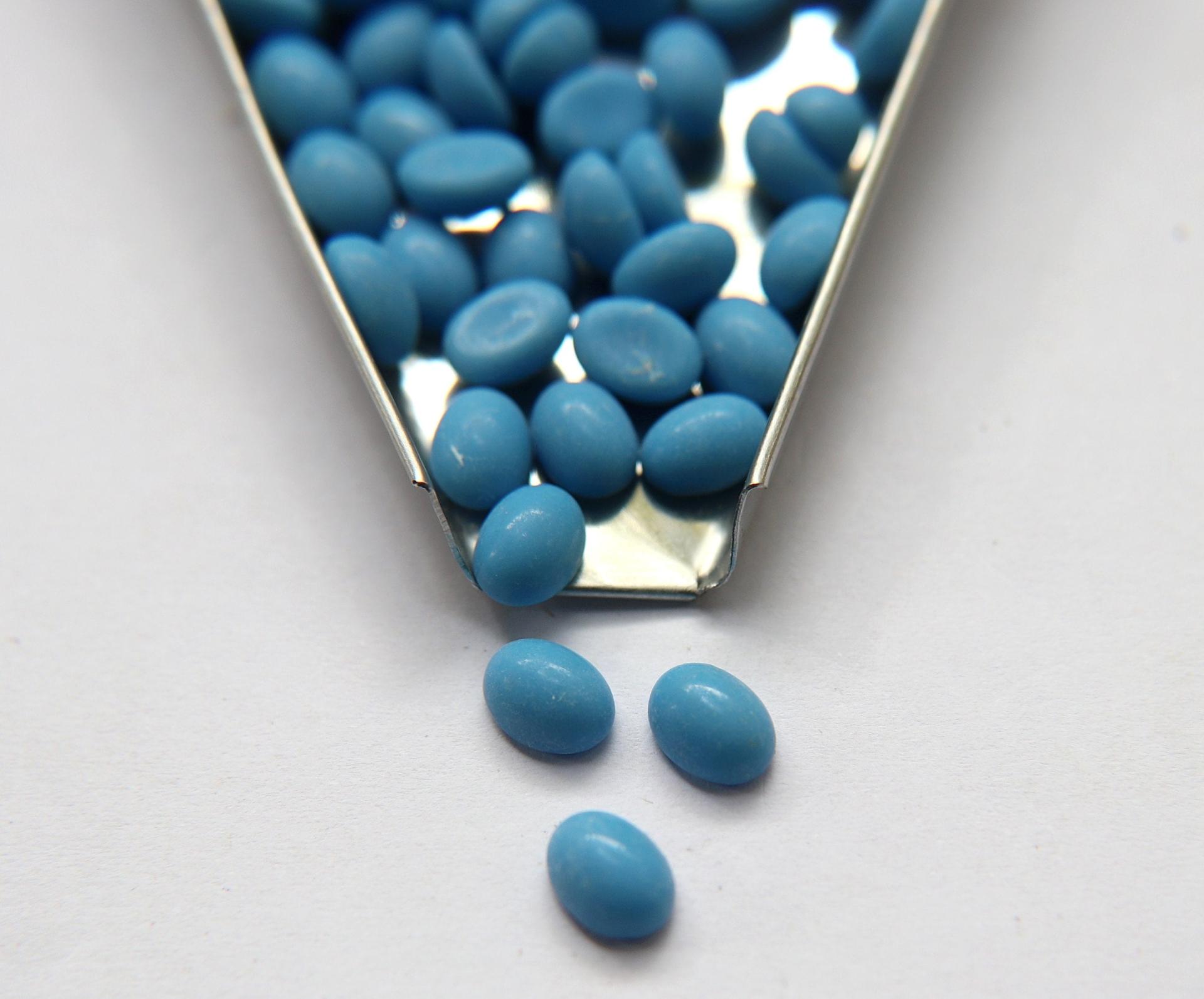 Swarovski 10x8 mm Vintage Flat Back Oval Cabochon Cabs in Dark Turquoise unfoiled 18/36/72/144/360 Pieces