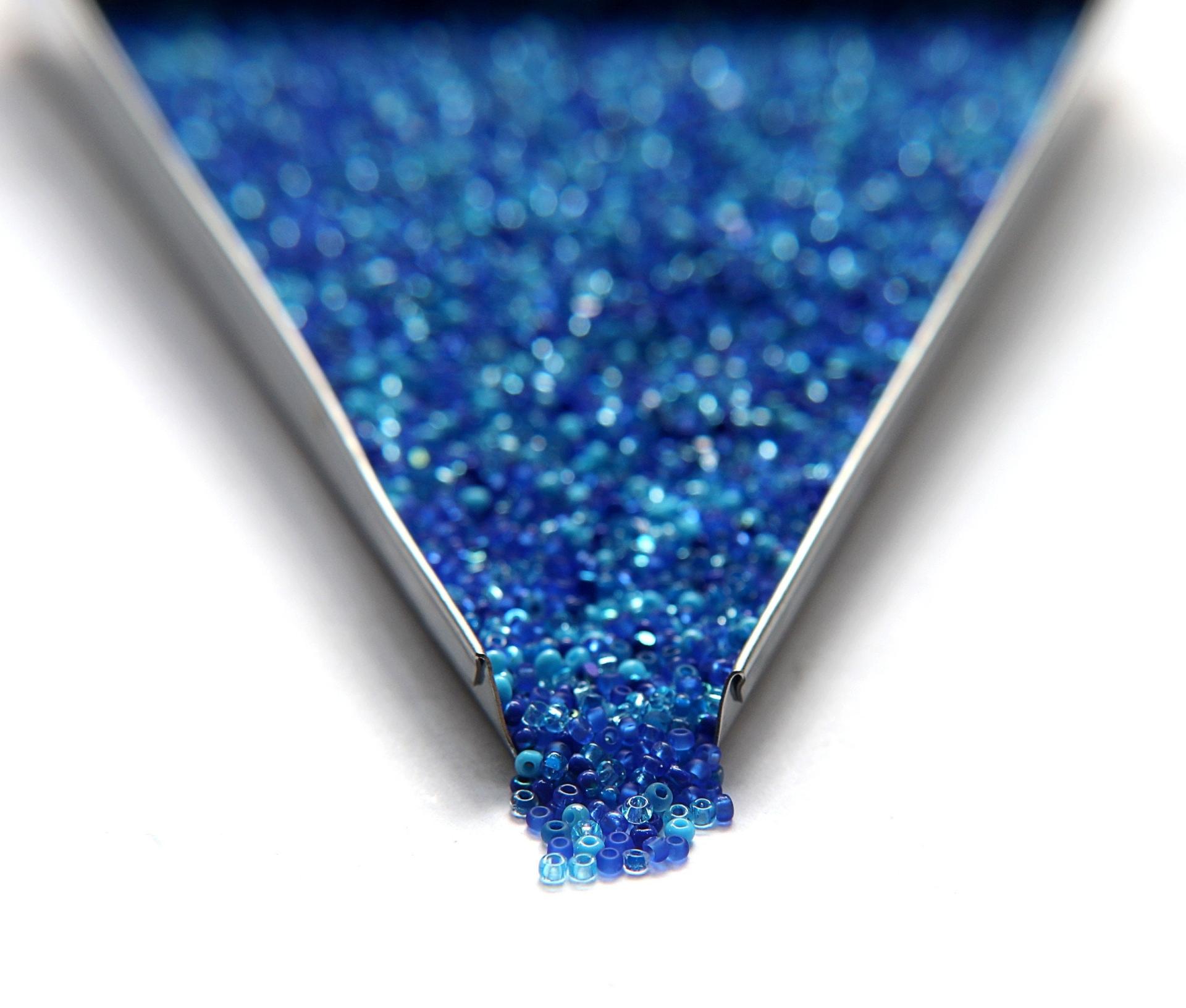 11/0 13/0 True cuts Charlotte Beads Blue Bird Mix Beads 10/20/50/250/500 Grams PREMIUM SEED BEADS, Native Supply, beads soup, mix seed beads
