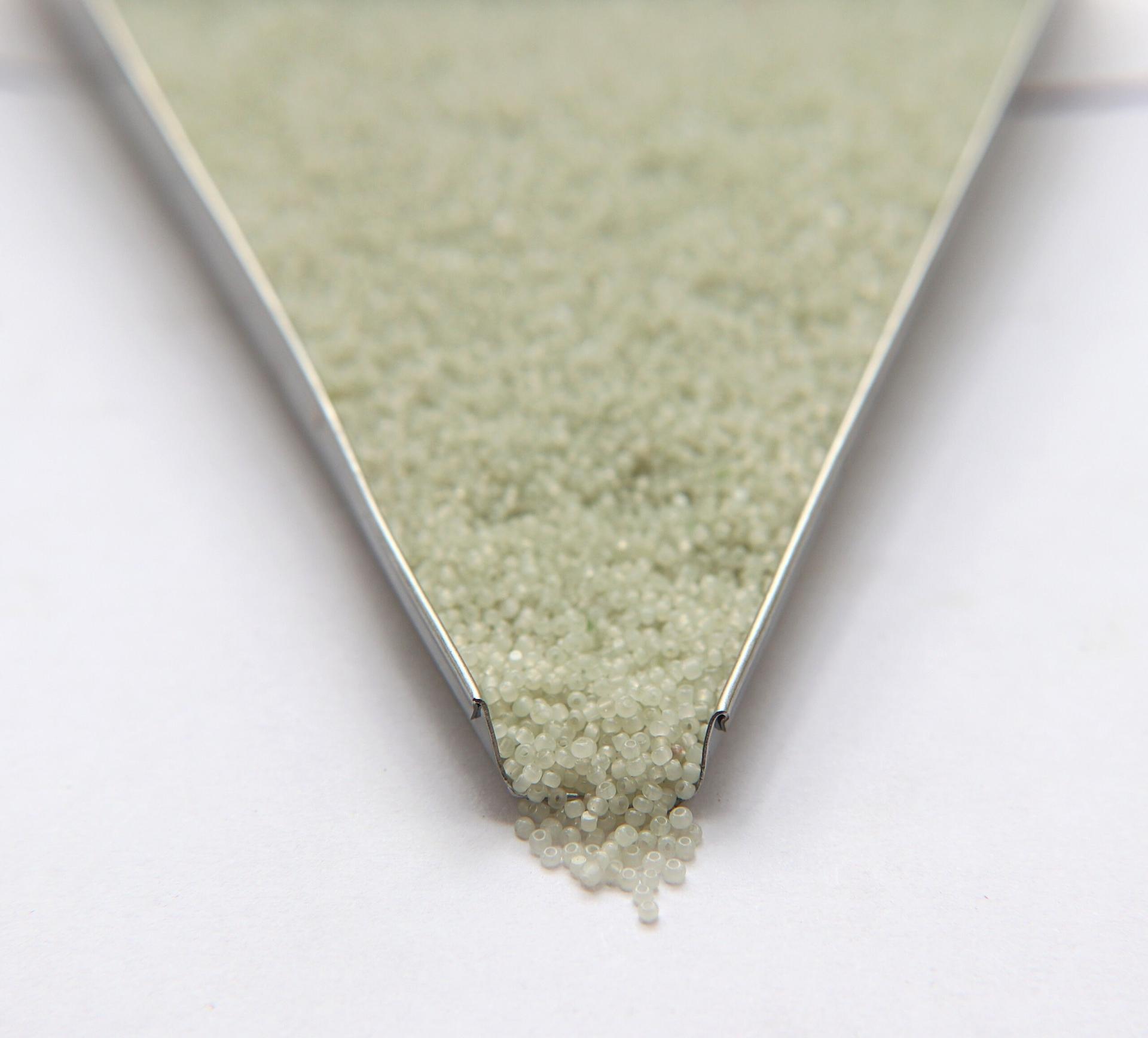 13/0 Charlotte True Cut Beads Light Sage Opal 5/10/20/50/250/500 Grams Premium Seed beads, native supply