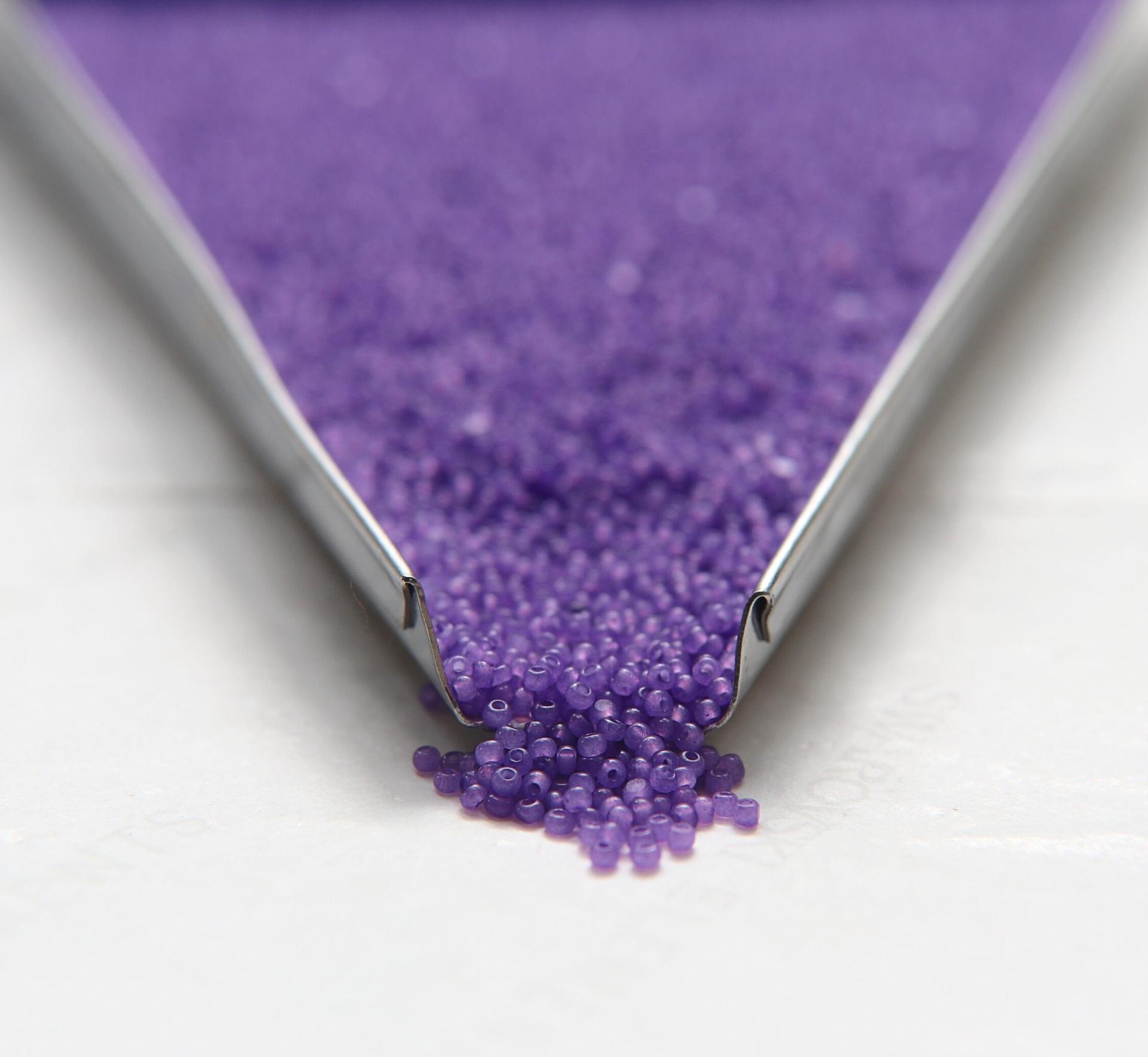 11/0 Charlotte True Cut Beads Tanzanite Opal 10/20/50/250/500 Grams Premium Seed beads, native supply