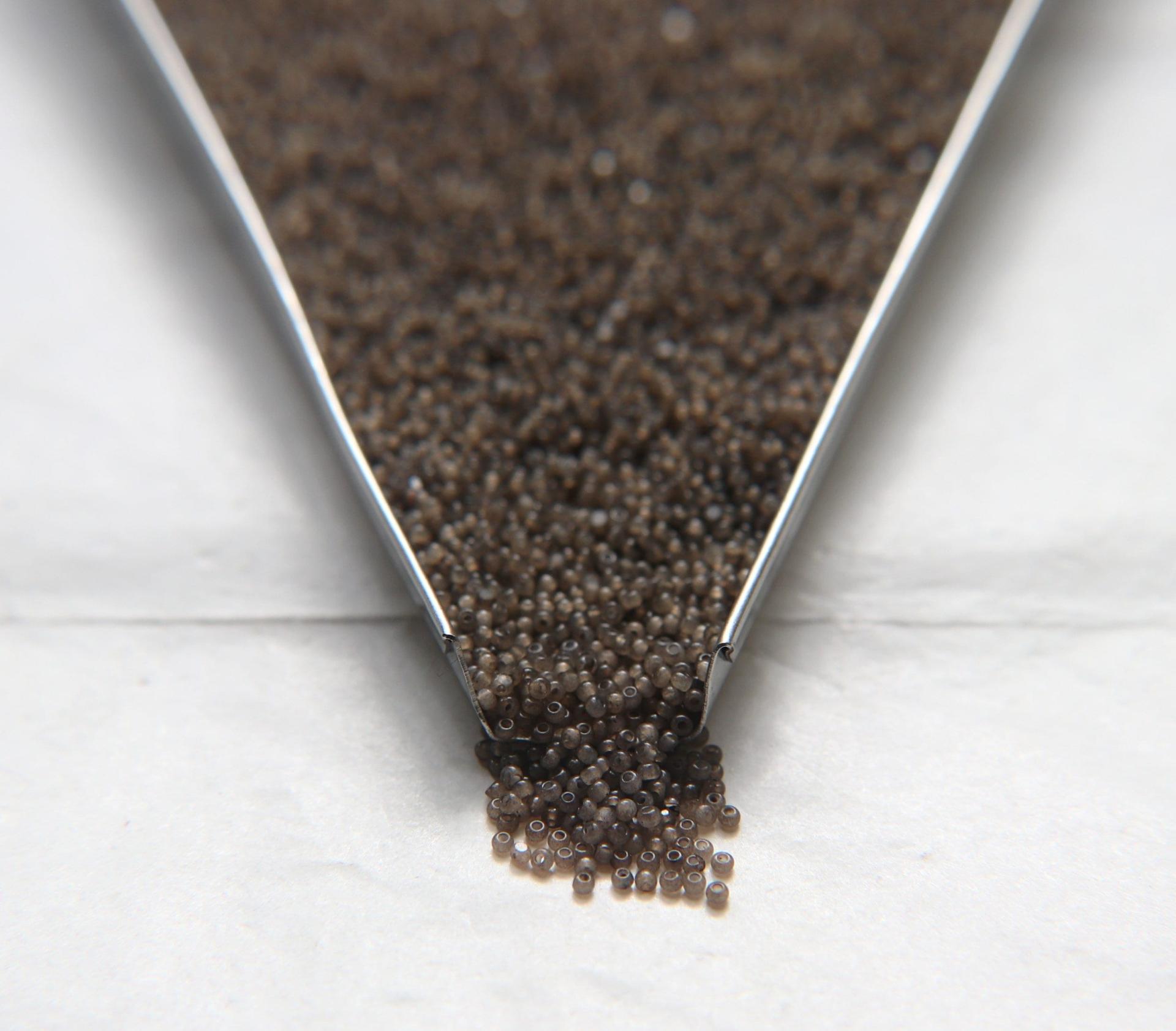 11/0 Charlotte True Cut Beads Dark Greige Opal 10/20/50/250/500 Grams Premium Seed beads, native supply