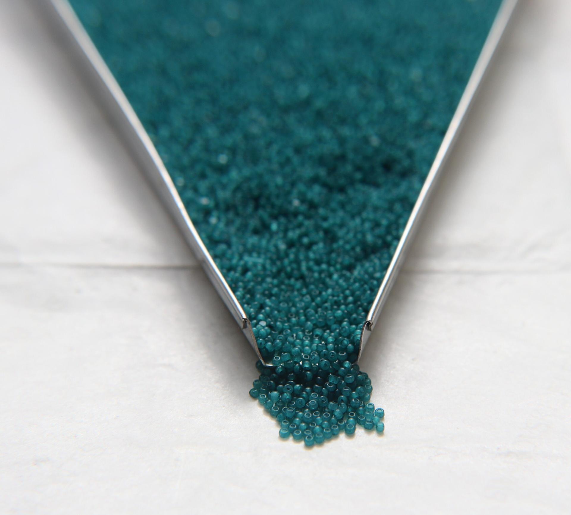 13/0 Charlotte Cut Beads Blue Zircon Opal 5/10/20/50/250/500 Grams PREMIUM SEED BEADS, Native Supply