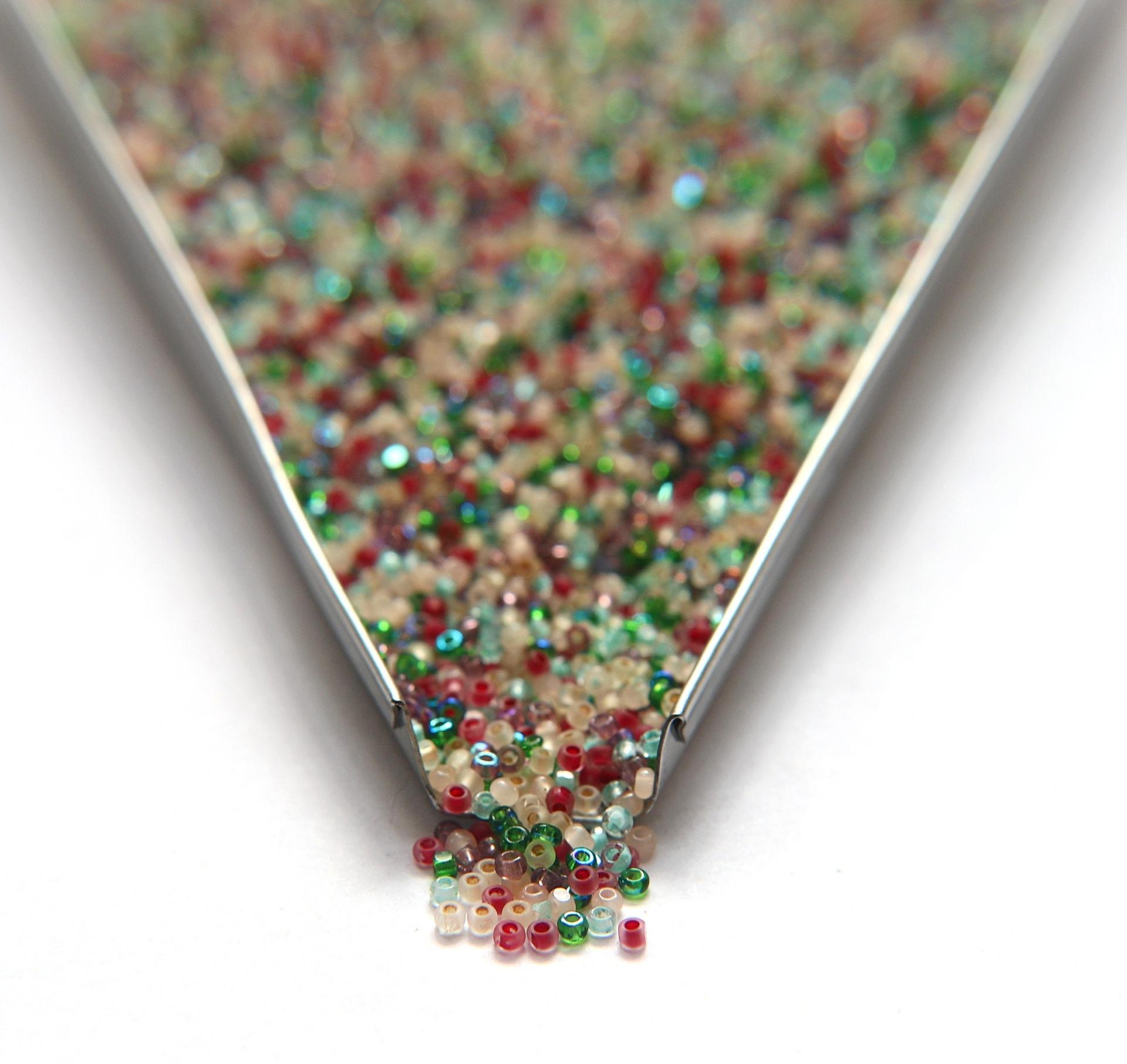 11/0 13/0 True cuts Charlotte Beads Sparkling Wine Mix Beads 10/20/50/250/500 Grams PREMIUM SEED BEADS, Native Supply, beads soup