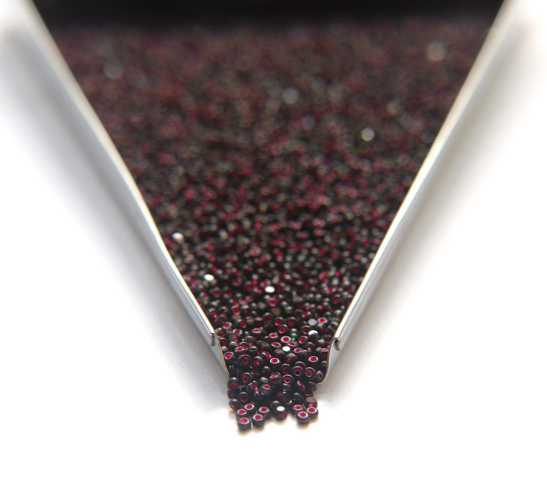 11/0 True cuts Charlotte Beads Olivine Neon Pink Lined 10/20/50/250/500 Grams PREMIUM SEED BEADS, Native Supply