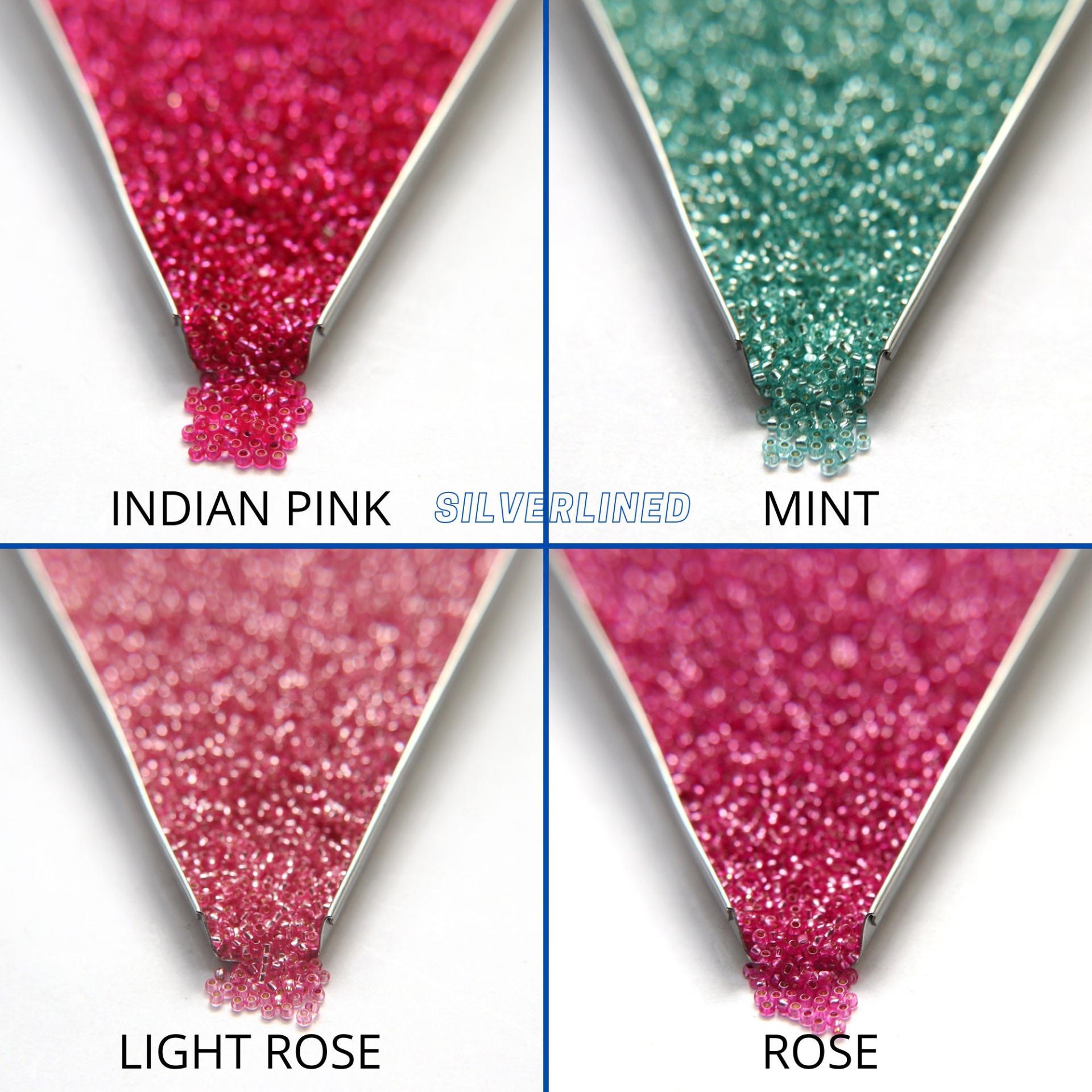 11/0 Charlotte True Cuts Beads Silver Lined Color (Dyed) 10/20/50/250/500 Premium Seed beads, jewelry making