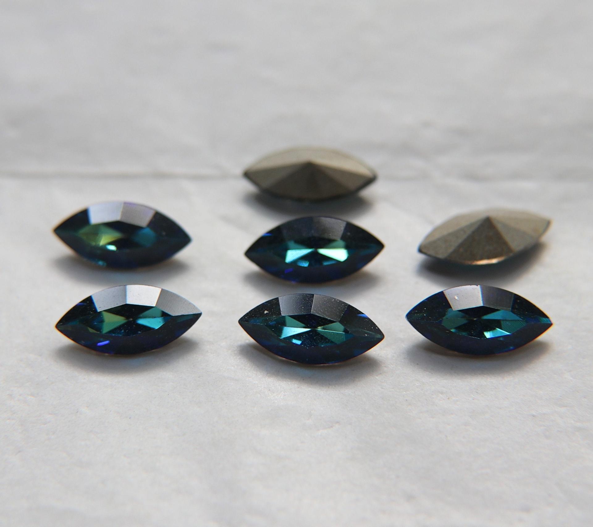 15x7 mm Swarovski fancy Navette Jewery making stones gemstones fancy opal stones