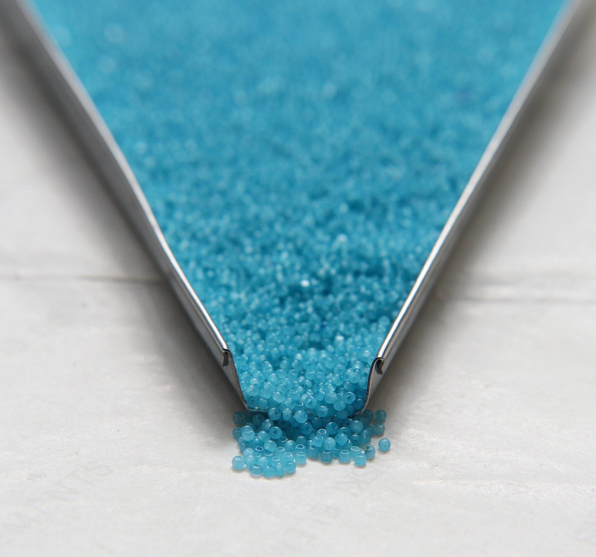 13/0 Charlotte Cut Beads Turquoise Opal 5/10/20/50/250/500 Grams PREMIUM SEED BEADS, Native Supply