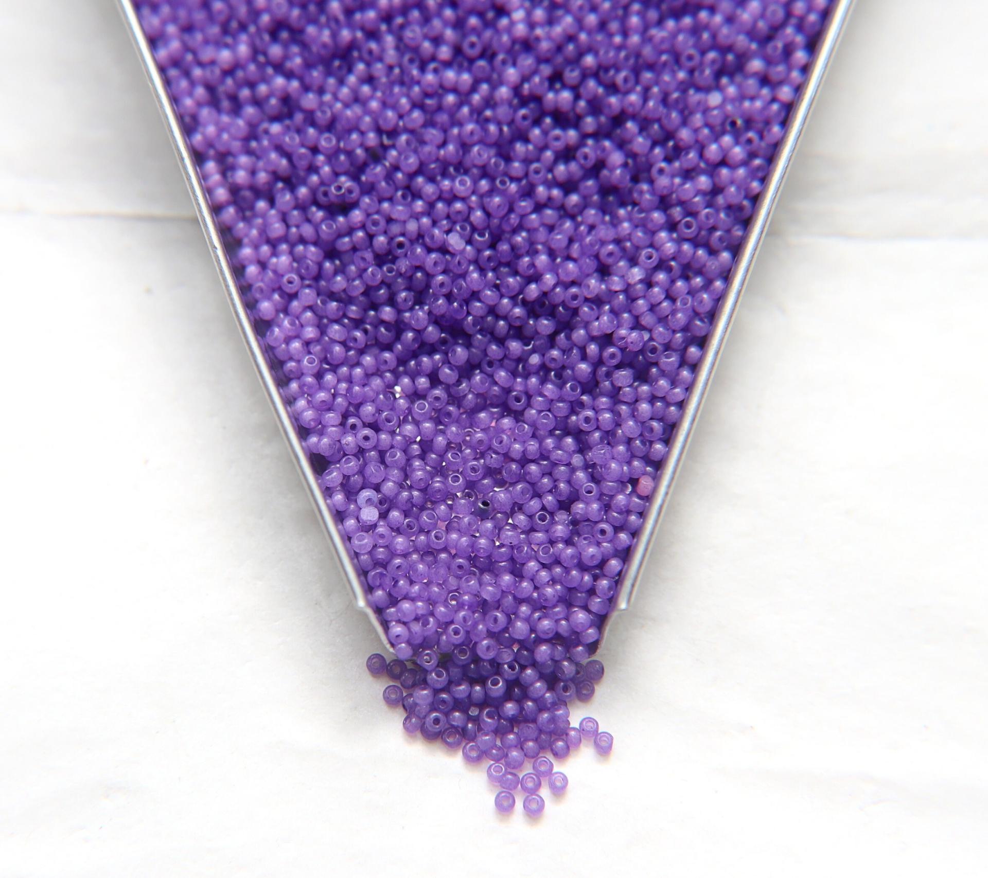 11/0 Charlotte True Cut Beads Tanzanite Opal 10/20/50/250/500 Grams Premium Seed beads, native supply