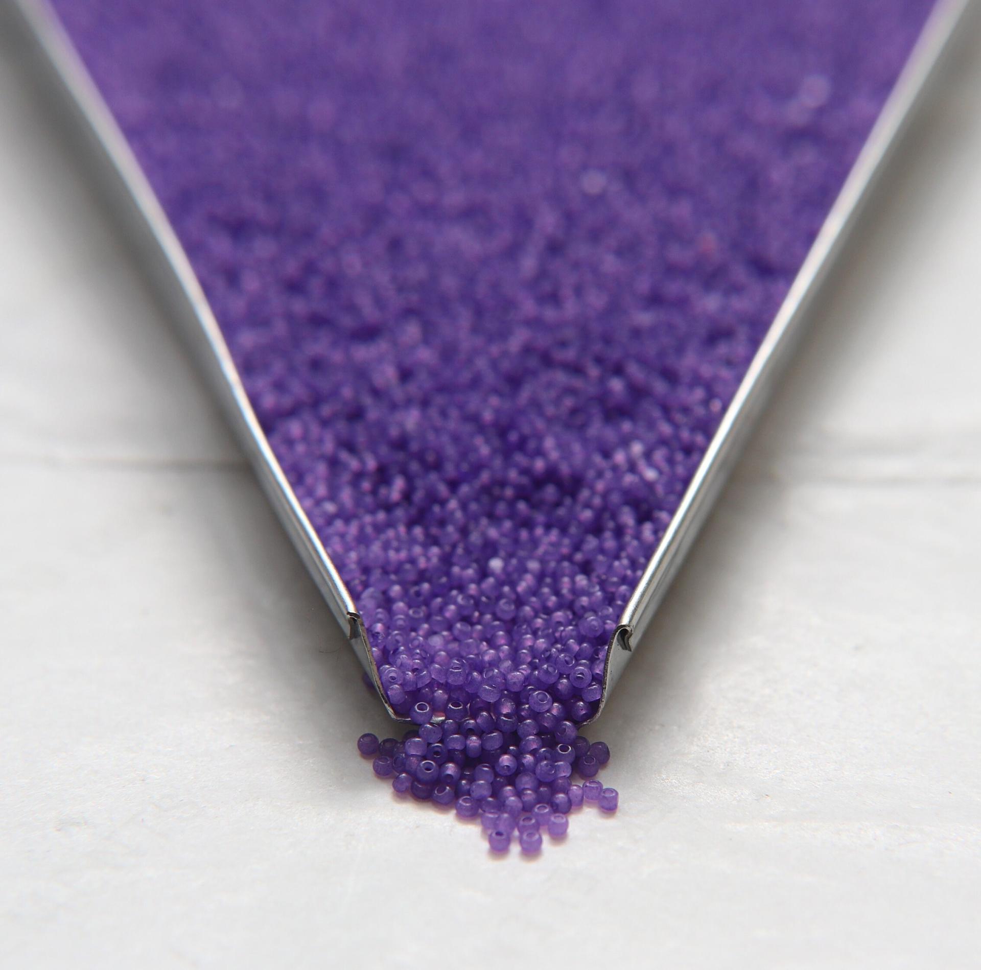 11/0 Charlotte True Cut Beads Tanzanite Opal 10/20/50/250/500 Grams Premium Seed beads, native supply
