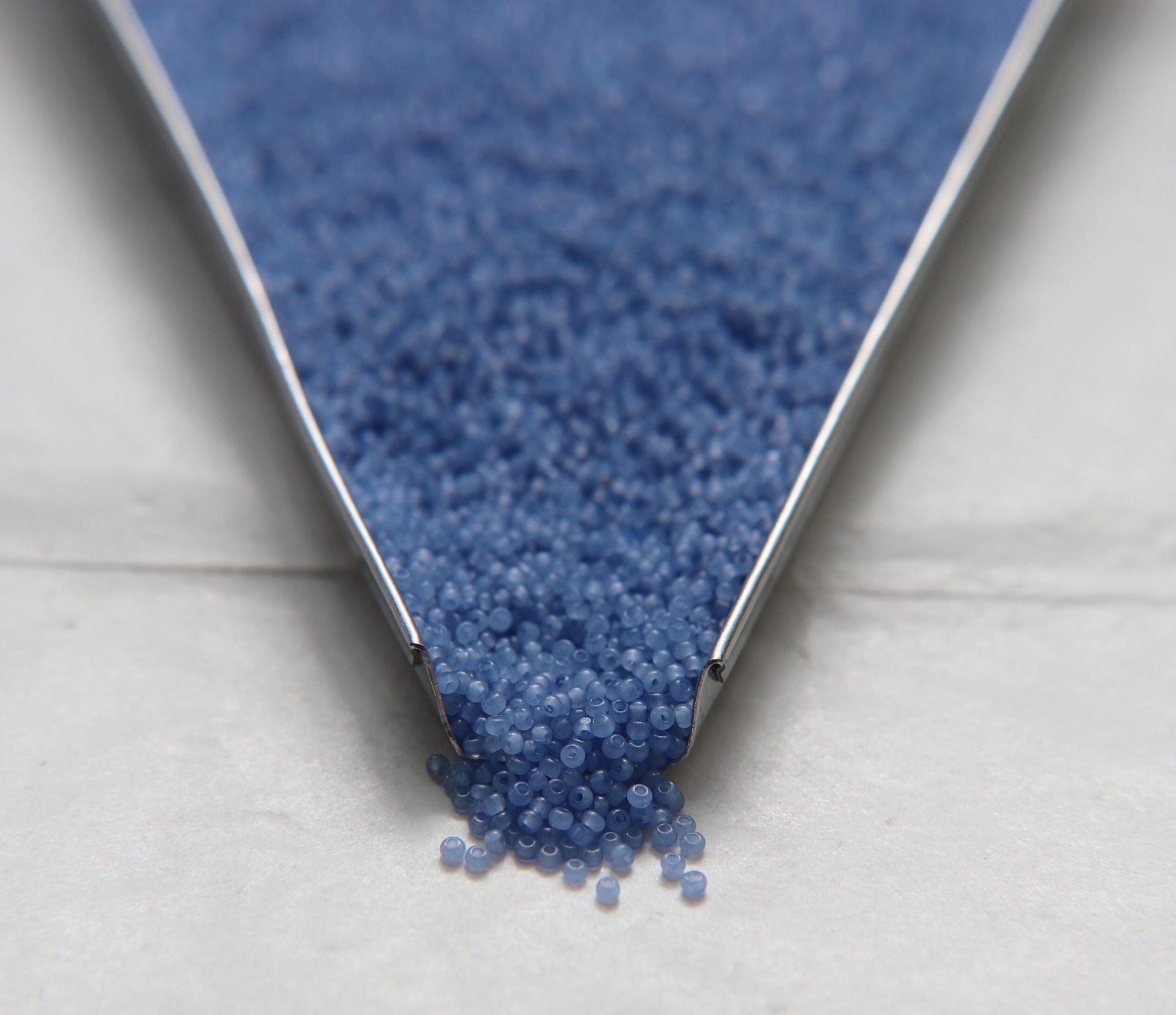 11/0 Charlotte True Cut Beads Sky Blue Opal 10/20/50/250/500 Grams Premium Seed beads, native supply
