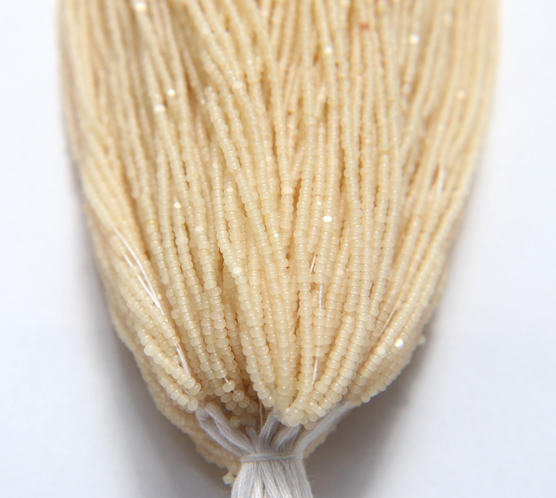 13/0 Hanks Charlotte Cut Beads Cream Opal 1/5/25/50/100 Hanks jewellery rare heart beads, jewelry supply, native supply,