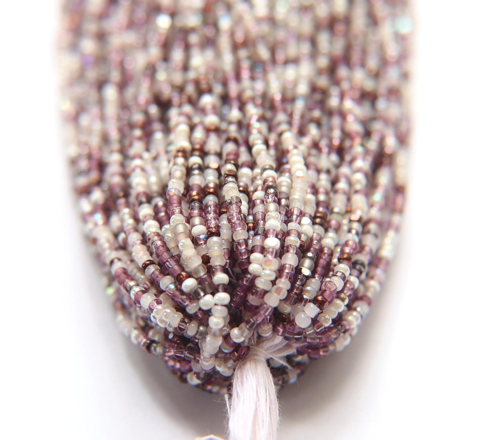 11/0 Hanks Charlotte Cut Beads in Designer Mix (13 Colors) 1/5/25/50/100 Hanks 2mm jewellery beads soup, jewelry supply, native supply