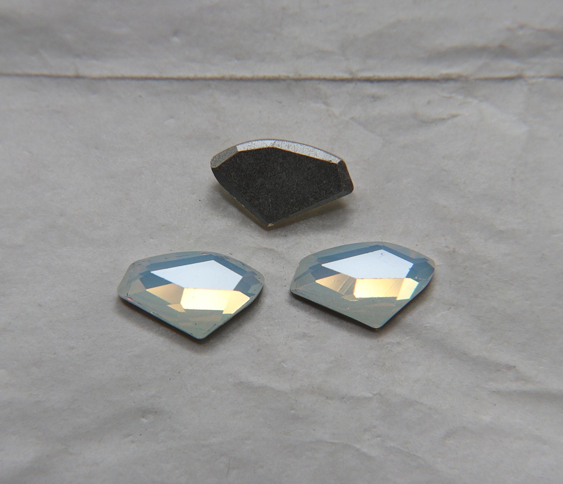 SWAROVSKI 4756 Galactic Flat Fancy Stone 19X11.5MM Crystal/Sahara/Crystal Copper/Jet 2/6/24 Pieces