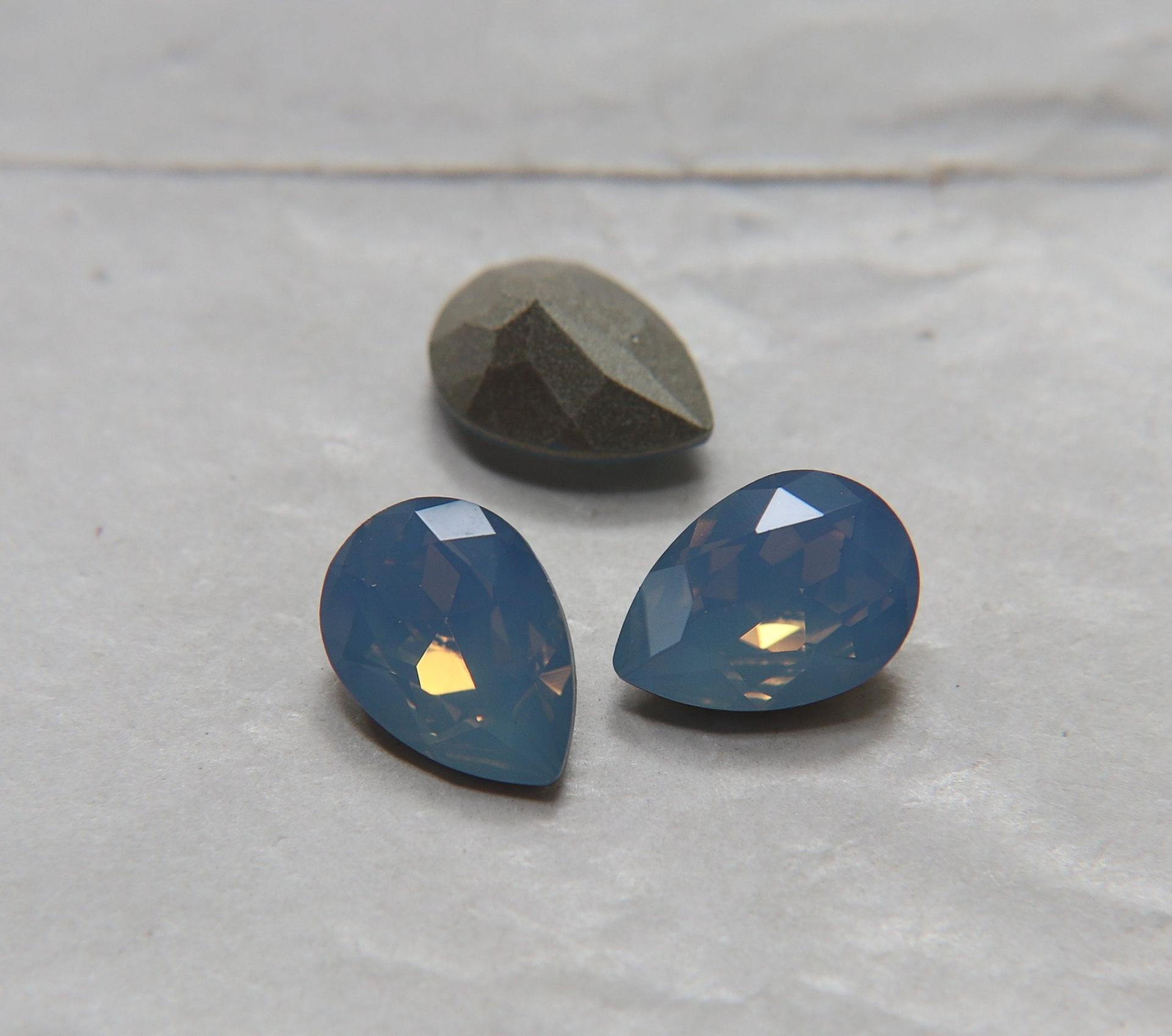 Vintage Swarovski 14x10 mm Crystal (4 Colours) Pear Shape 4320 Premier Crystal Rhinestones 6/12/36/72/144 Pieces gemstones