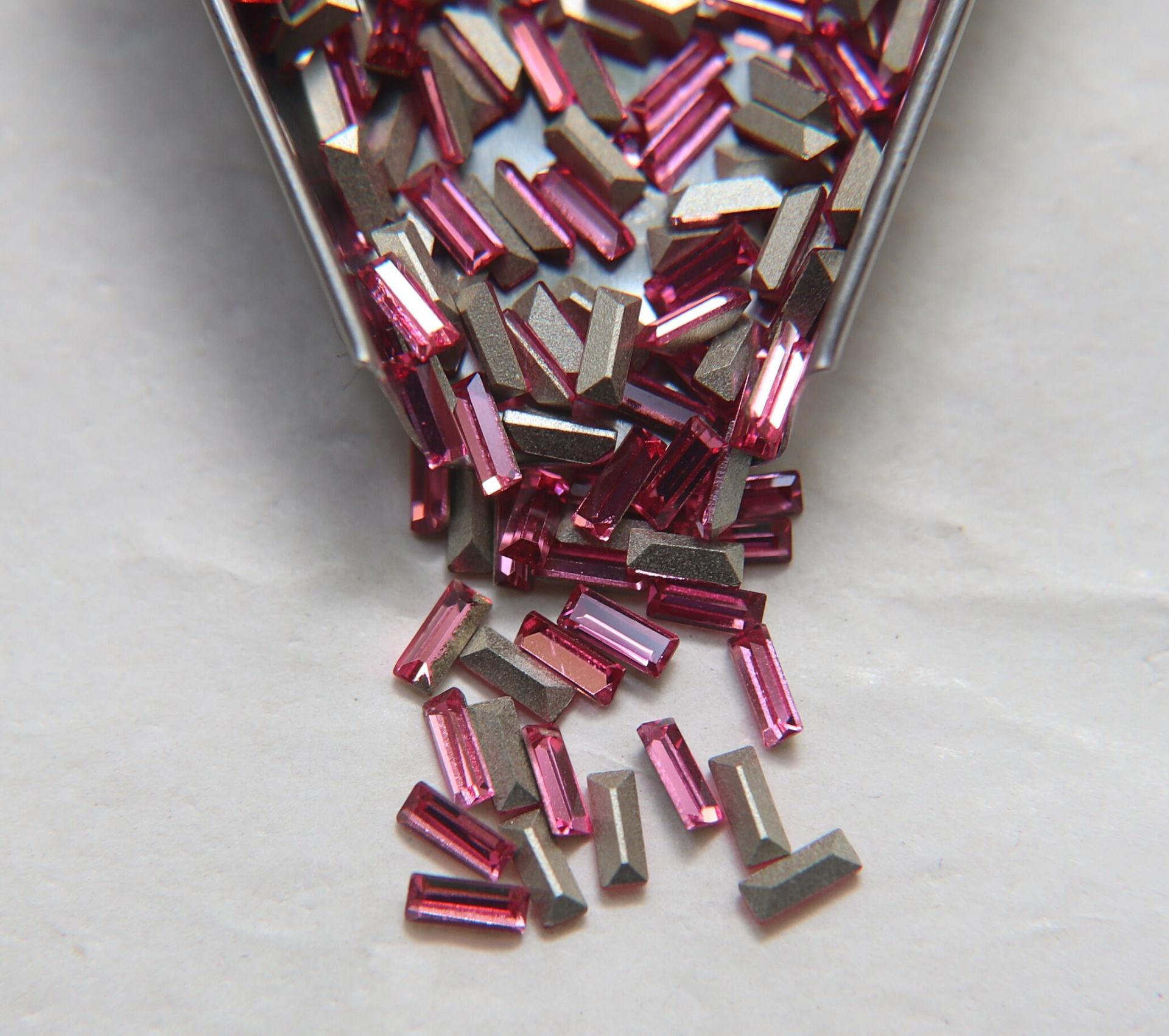 Swarovski 4501 Amethyst Baguette Fancy Stone 5mm x 2mm 12/36/144/432/720 Pieces gemstones, jewlery making, color zirconium