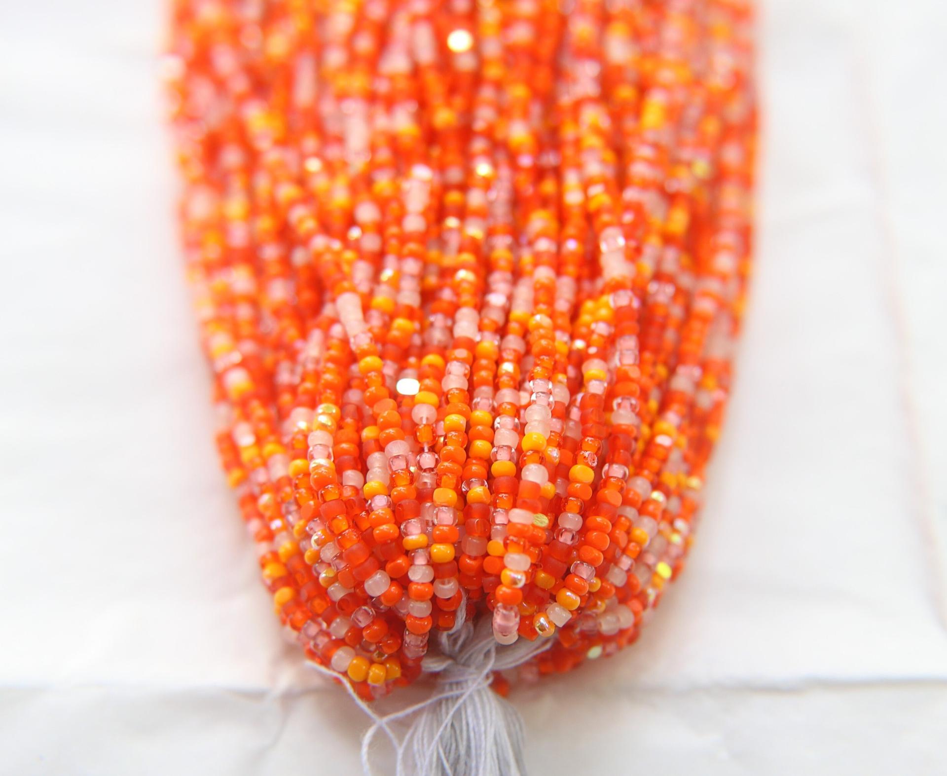 11/0 Hanks Charlotte Cut Beads in Designer Mix (13 Colors) 1/5/25/50/100 Hanks 2mm jewellery beads soup, jewelry supply, native supply