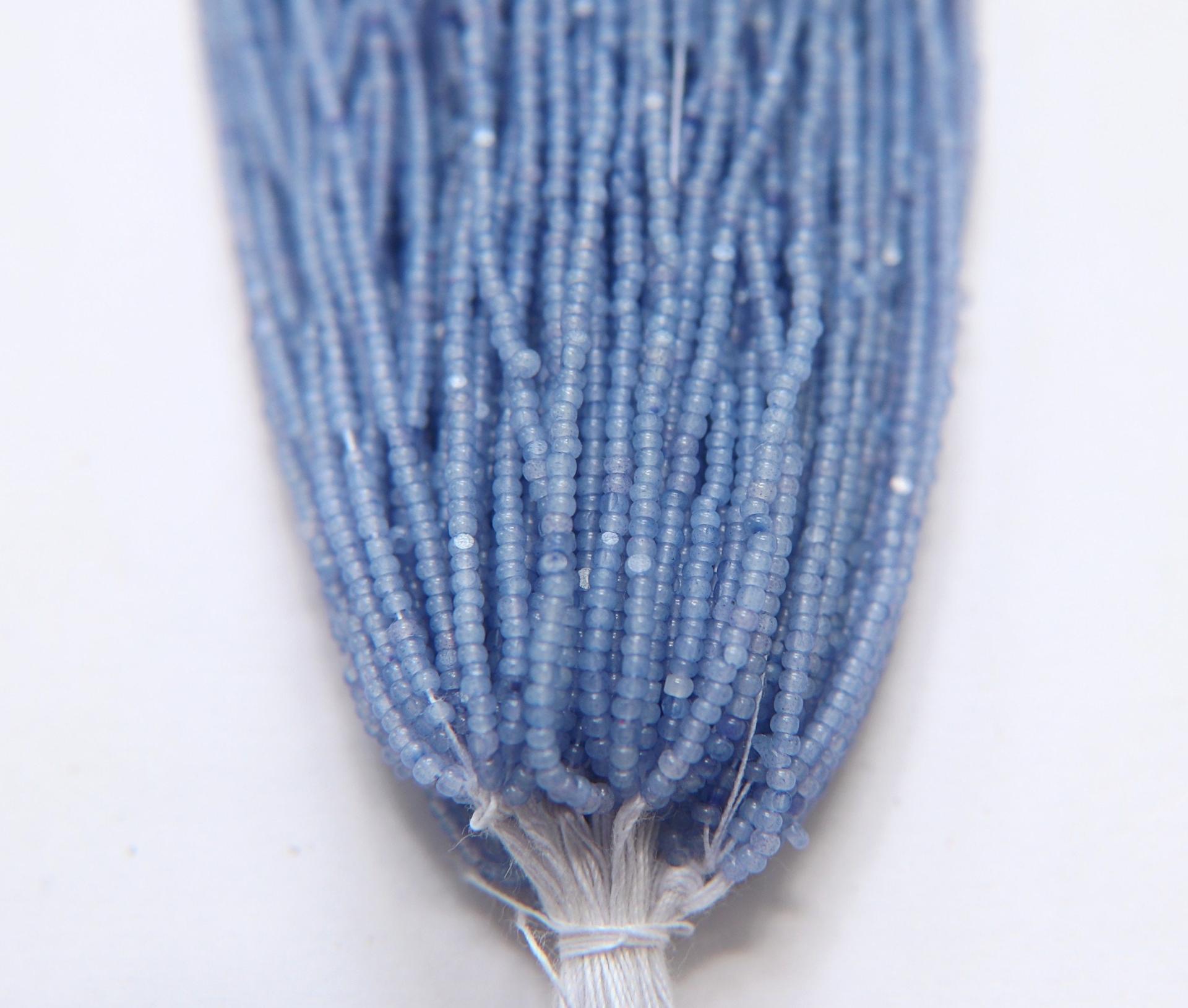 13/0 Hanks Charlotte Cut Beads Sky Blue Opal 1/5/25/50/100 Hanks jewellery rare heart beads, jewelry supply, native supply,