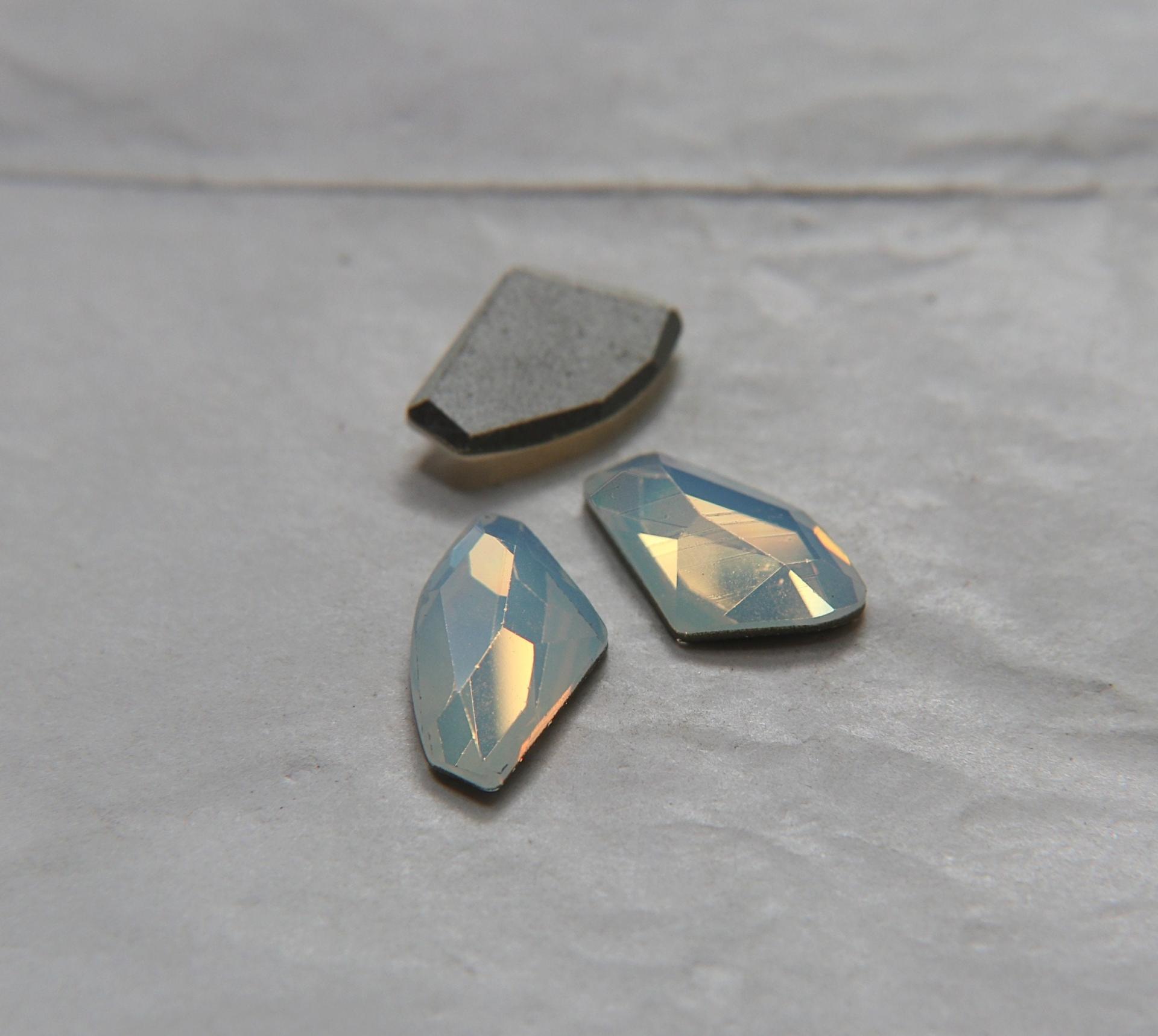 SWAROVSKI 4756 Galactic Flat Fancy Stone 19X11.5MM Crystal/Sahara/Crystal Copper/Jet 2/6/24 Pieces