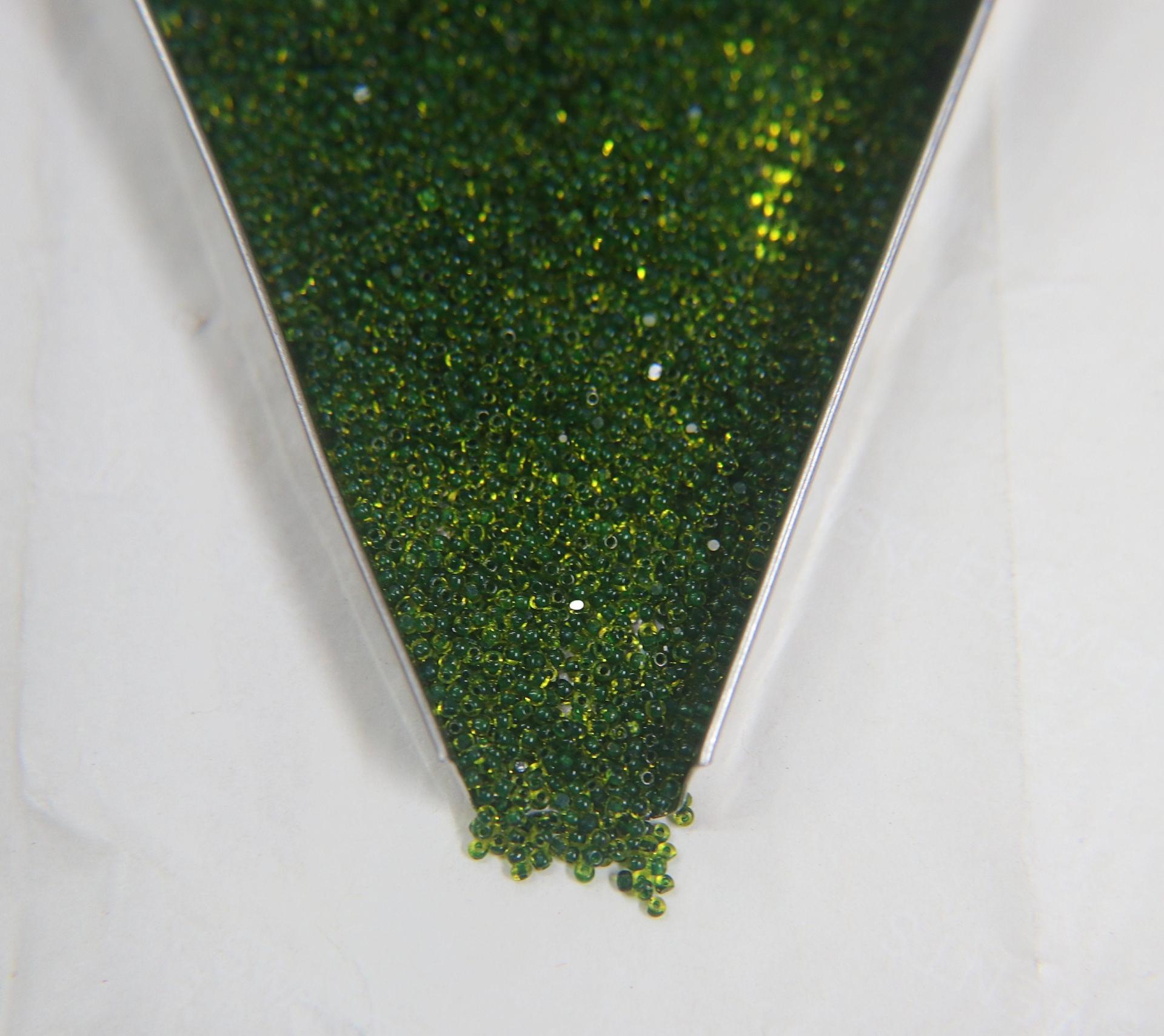 13/0 True cuts Charlotte Cut Beads Yellow Green Lined 5/10/20/50/250/500 GRAMS jewellery rare heart beads, jewelry supply, native supply
