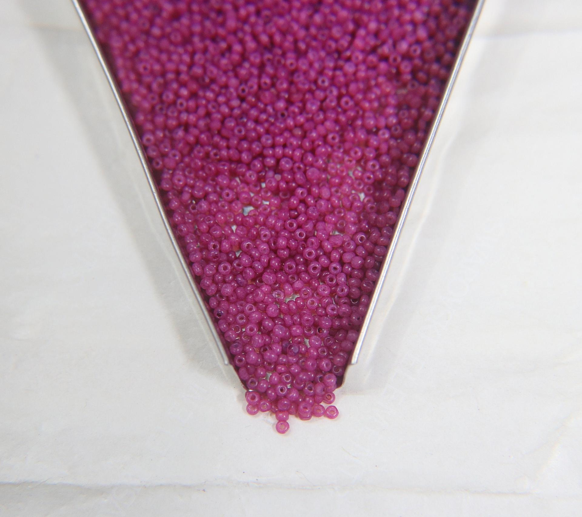 11/0 Charlotte Cut Beads Rouge Pink Opal 10/20/50/250/500 Grams PREMIUM SEED BEADS, Native Supply