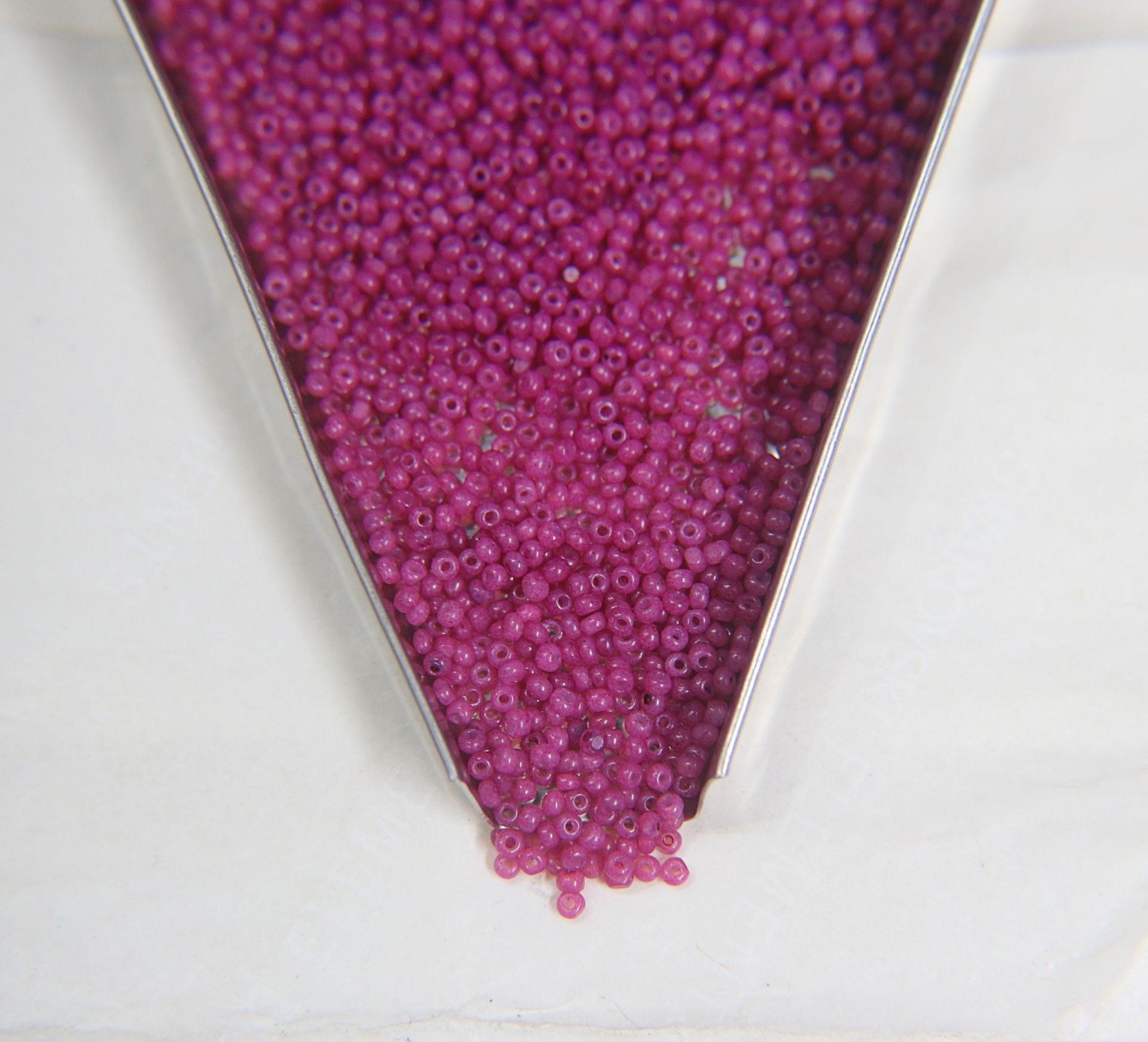 11/0 Charlotte Cut Beads Rouge Pink Opal 10/20/50/250/500 Grams PREMIUM SEED BEADS, Native Supply