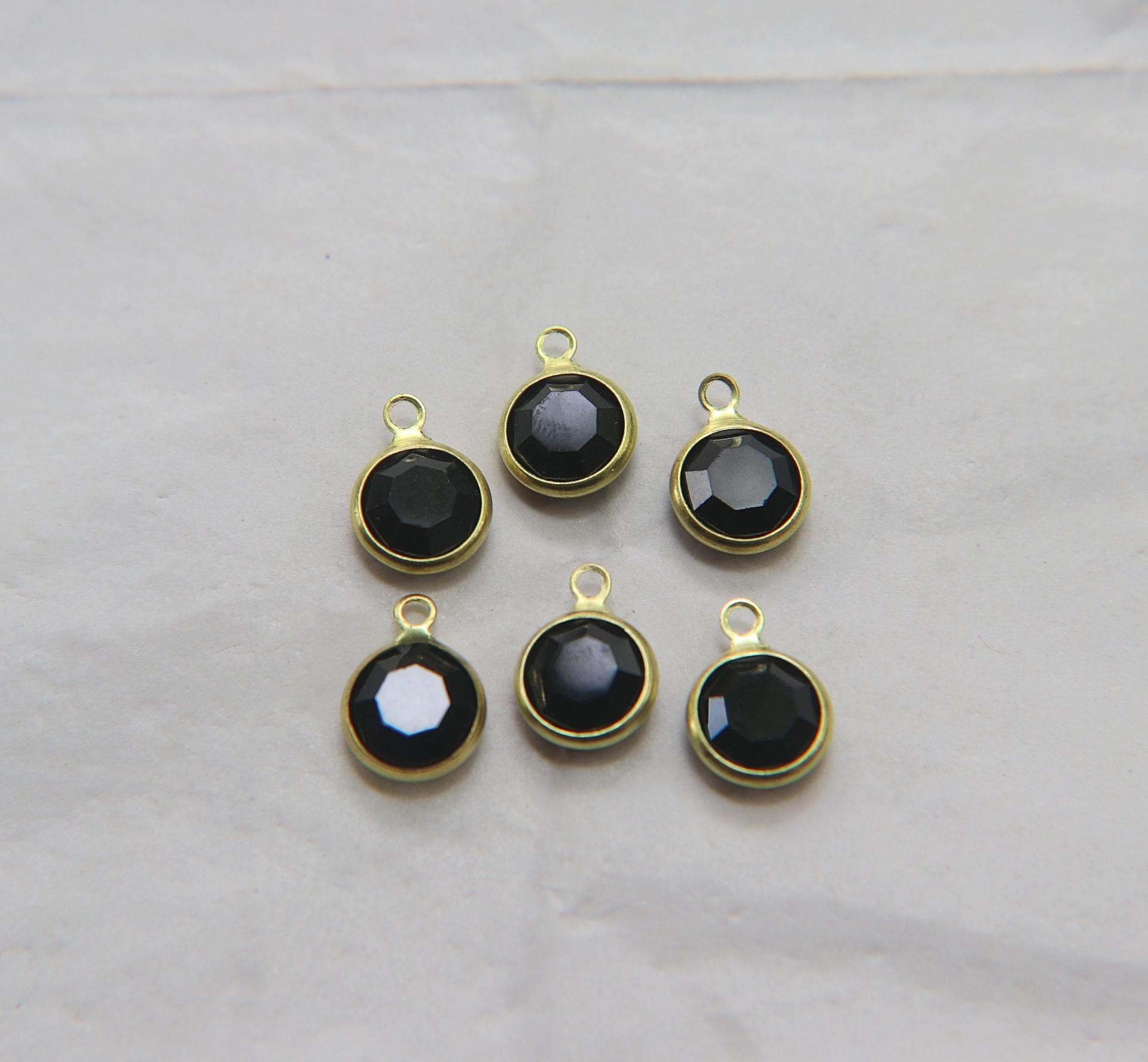 Swarovski channel set 1 loops 40ss 2/6/12/24/36 Pieces BRASS SETTINGS, strass embellishments, vintage rare