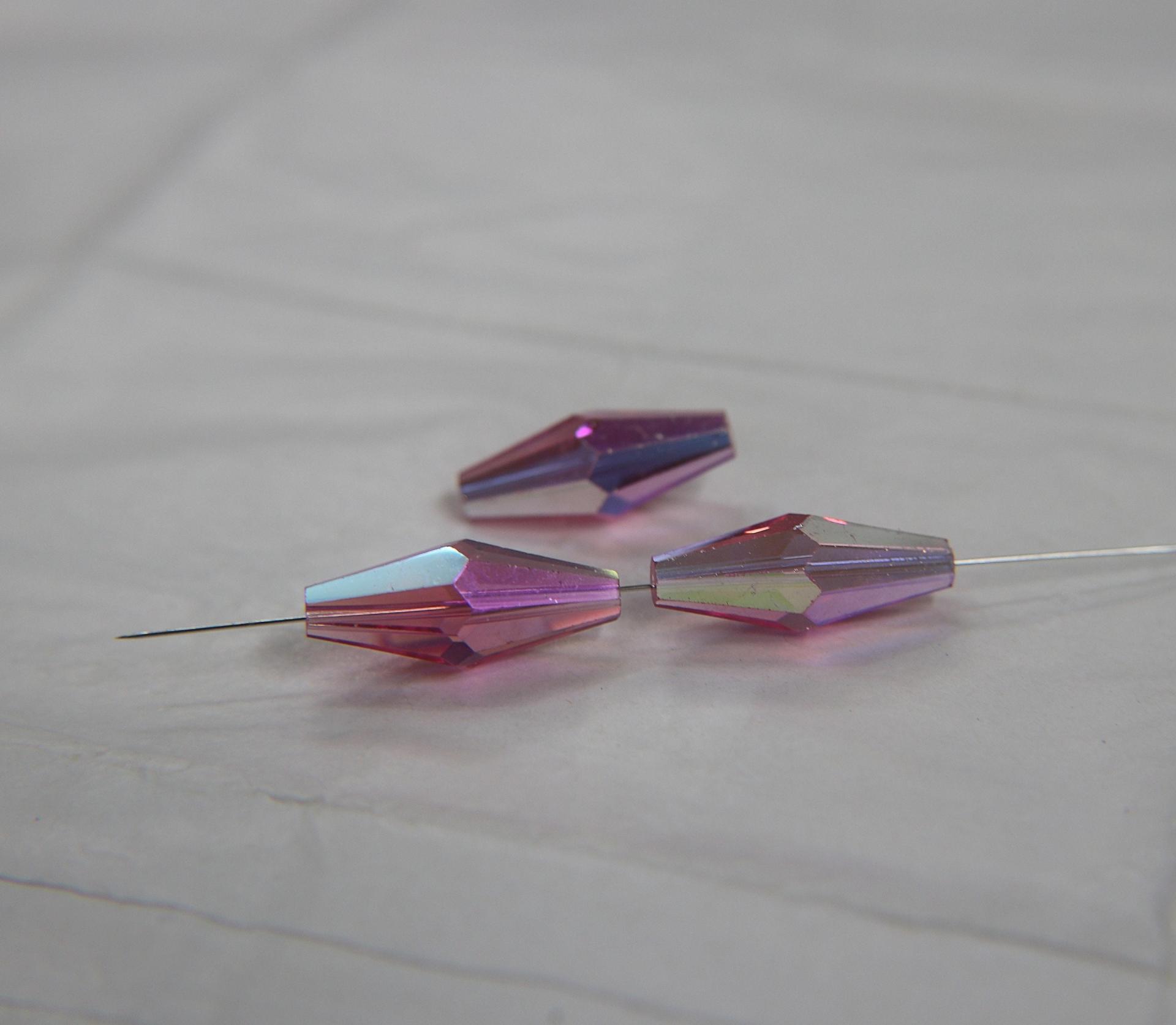 Swarovski 5205 25X10 MM Elongated Bicone (4 Colours) 2/6/12/36 Pieces jewelry making beads PREMIUM MATERIALS