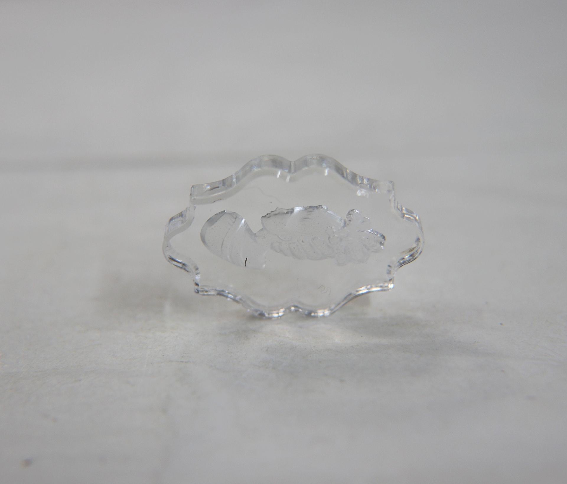 Swarovski Decorative Crystal No holes 30 x 20 MM Fancy Crystal 1 Piece vintage findings, jewelry making