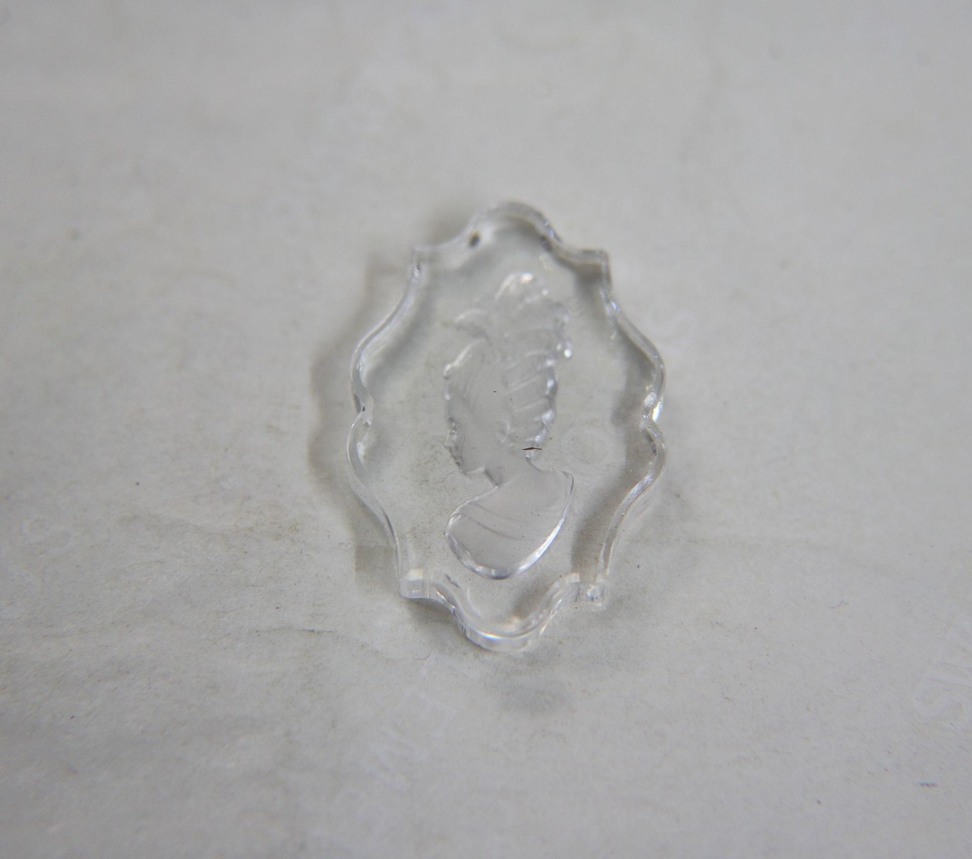 Swarovski Decorative Crystal No holes 30 x 20 MM Fancy Crystal 1 Piece vintage findings, jewelry making