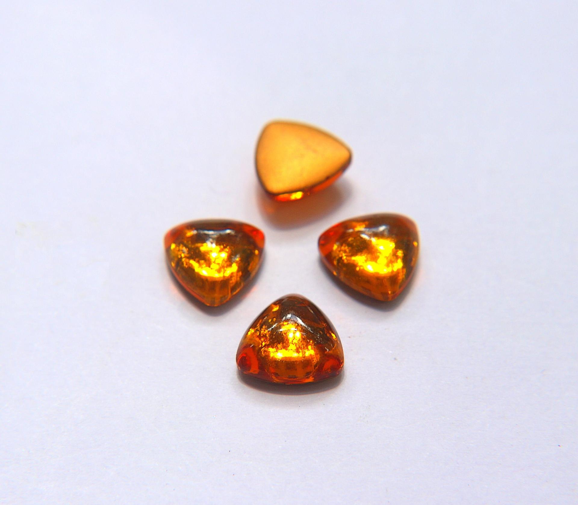 Swarovski 14 mm Vintage Flat Back Triangle Cabochon Cabs 2/6/12/36 pieces home decorations / jewelry making