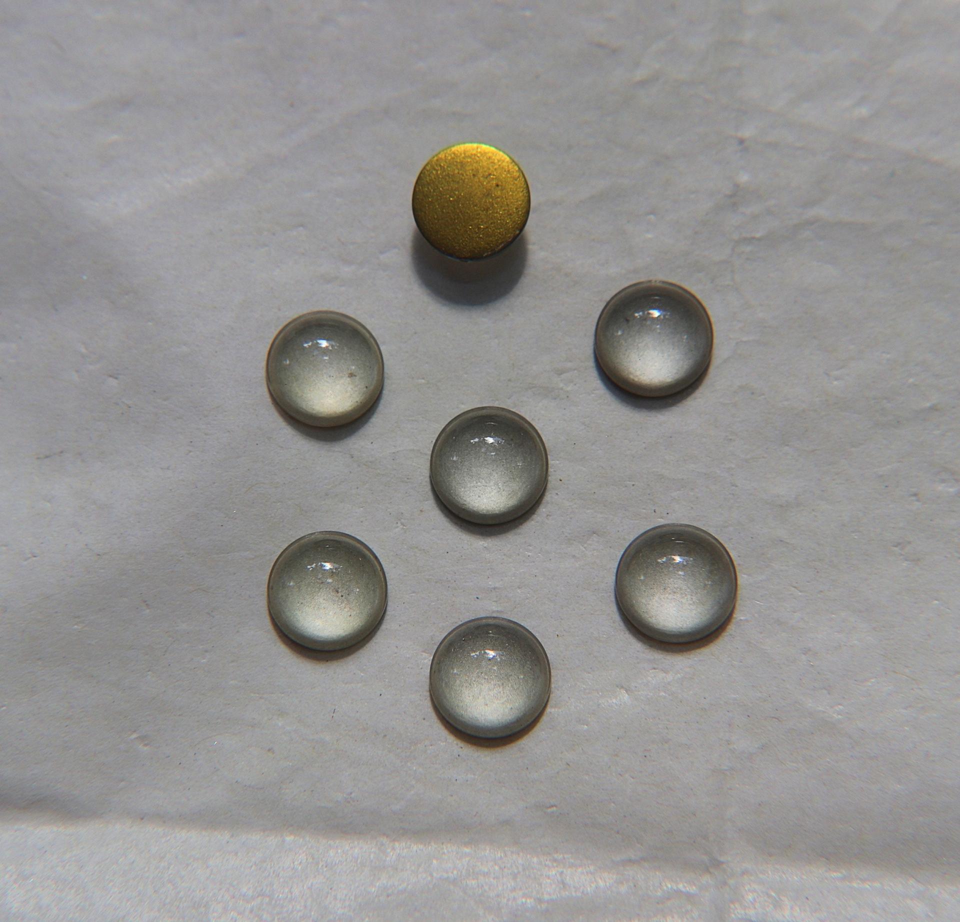 Swarovski 8 mm Vintage in 3 Colours Flat Back Oval Cabochon Cabs 6/12/36/72/144 Pieces