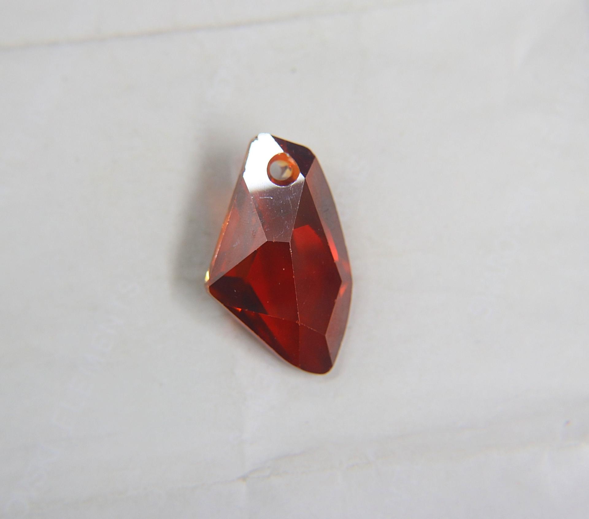 Swarovski 6656 - Galactic Vertical 39mm Crystal drops 1 Piece vintage findings, jewelry making