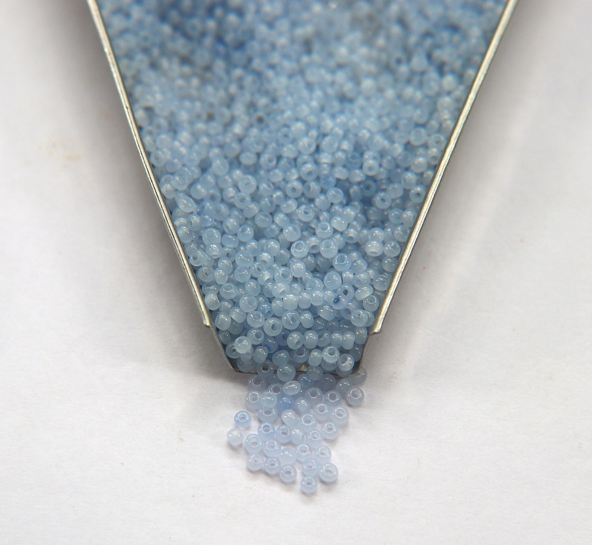11/0 Rare Opal SEED BEADS PRECIOSA Traditional Czech Beads™ 25/50/100/500 Grams Jewelry making beads, vintage beads, solgel, Native supply