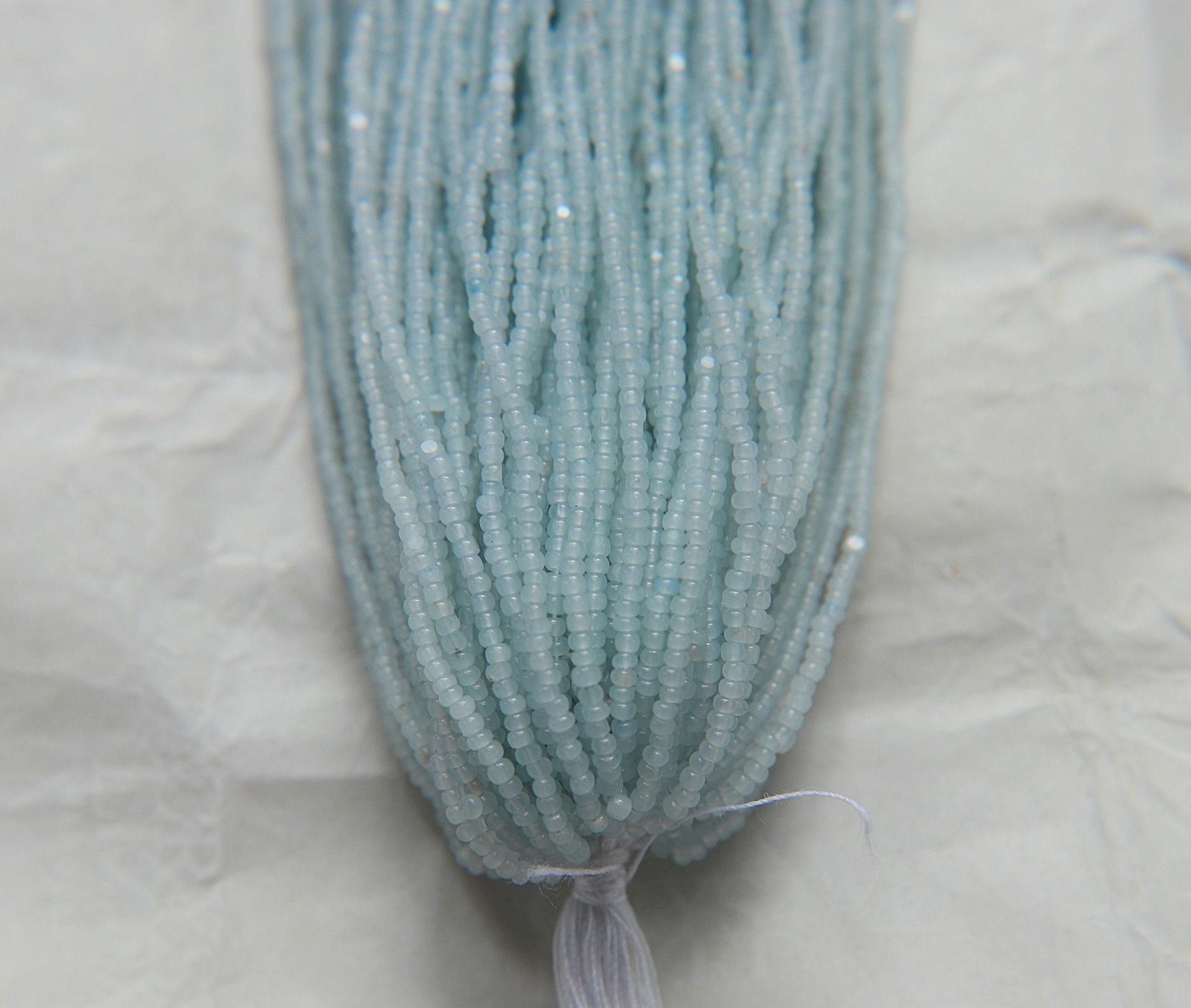 13/0 Hanks Charlotte Cut Beads Light Azore Opal 1/5/25/50/100 Hanks jewellery rare heart beads, jewelry supply, native supply,