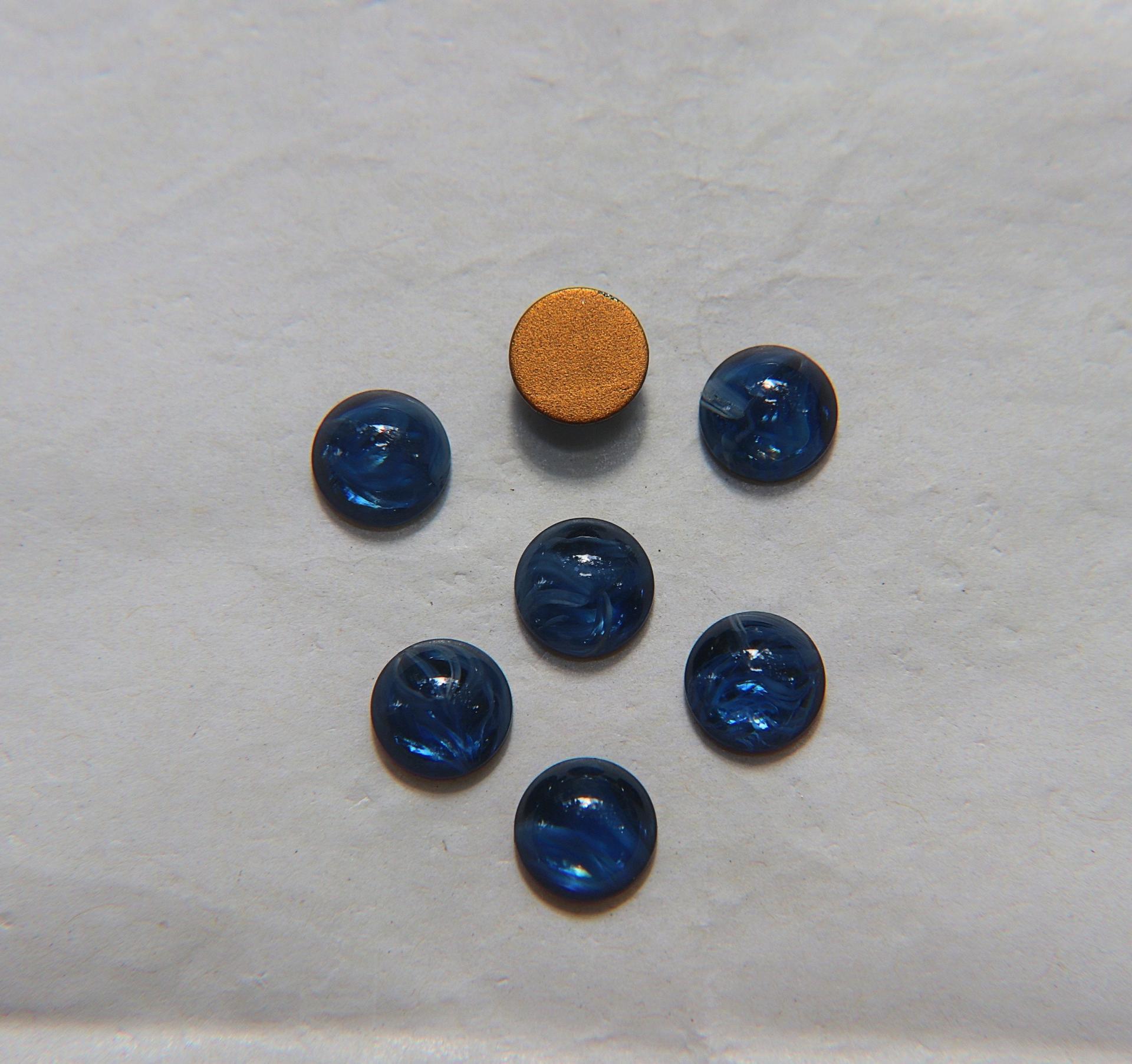 Swarovski 8 mm Vintage in 3 Colours Flat Back Oval Cabochon Cabs 6/12/36/72/144 Pieces