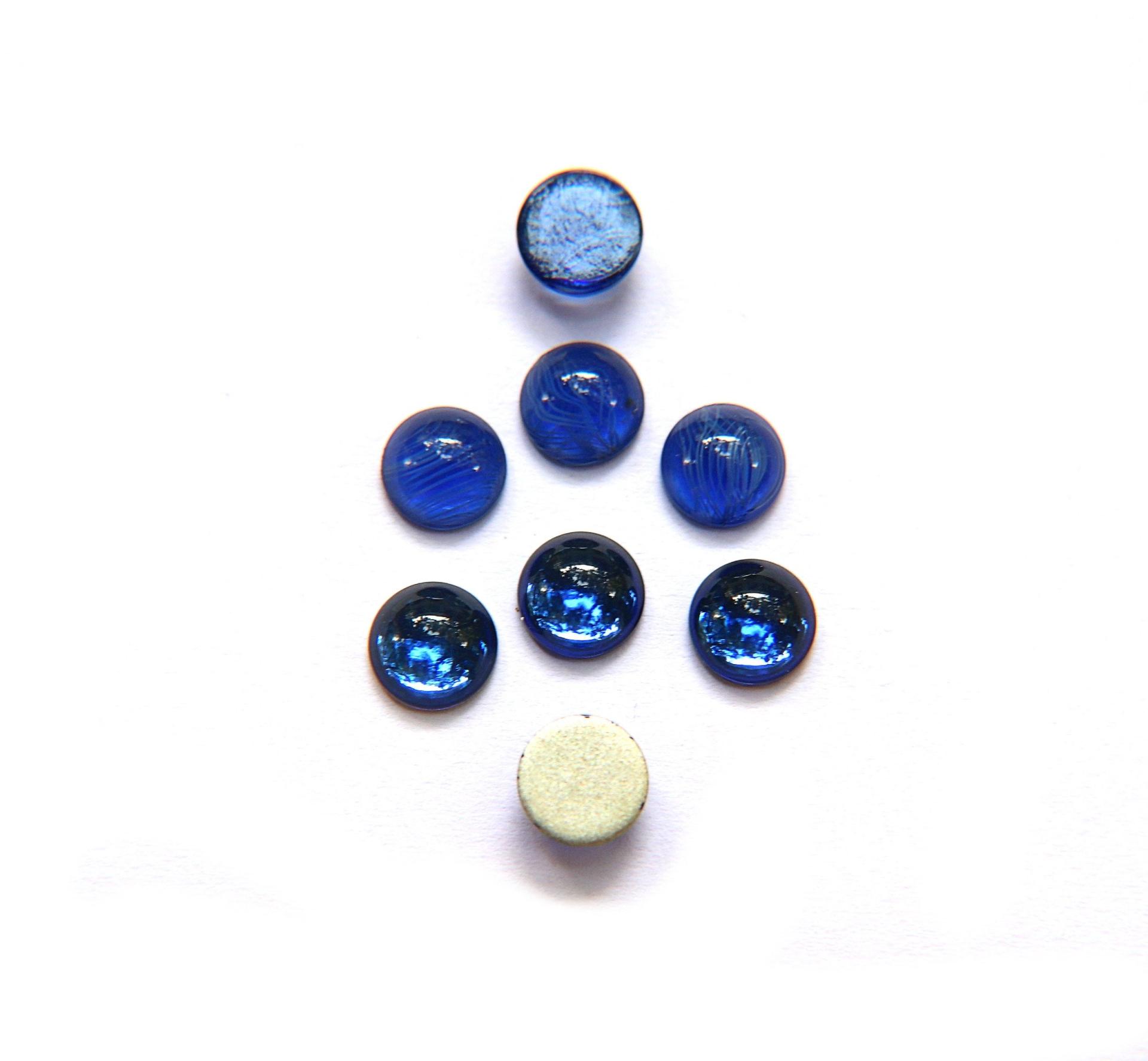 Swarovski 7 mm Vintage in 3 Colours Flat Back Oval Cabochon Cabs 6/12/36/72/144 Pieces